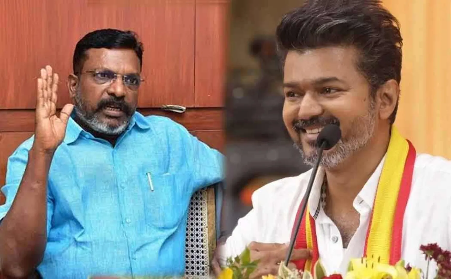  Thirumavalavan responds to a question about Vijay