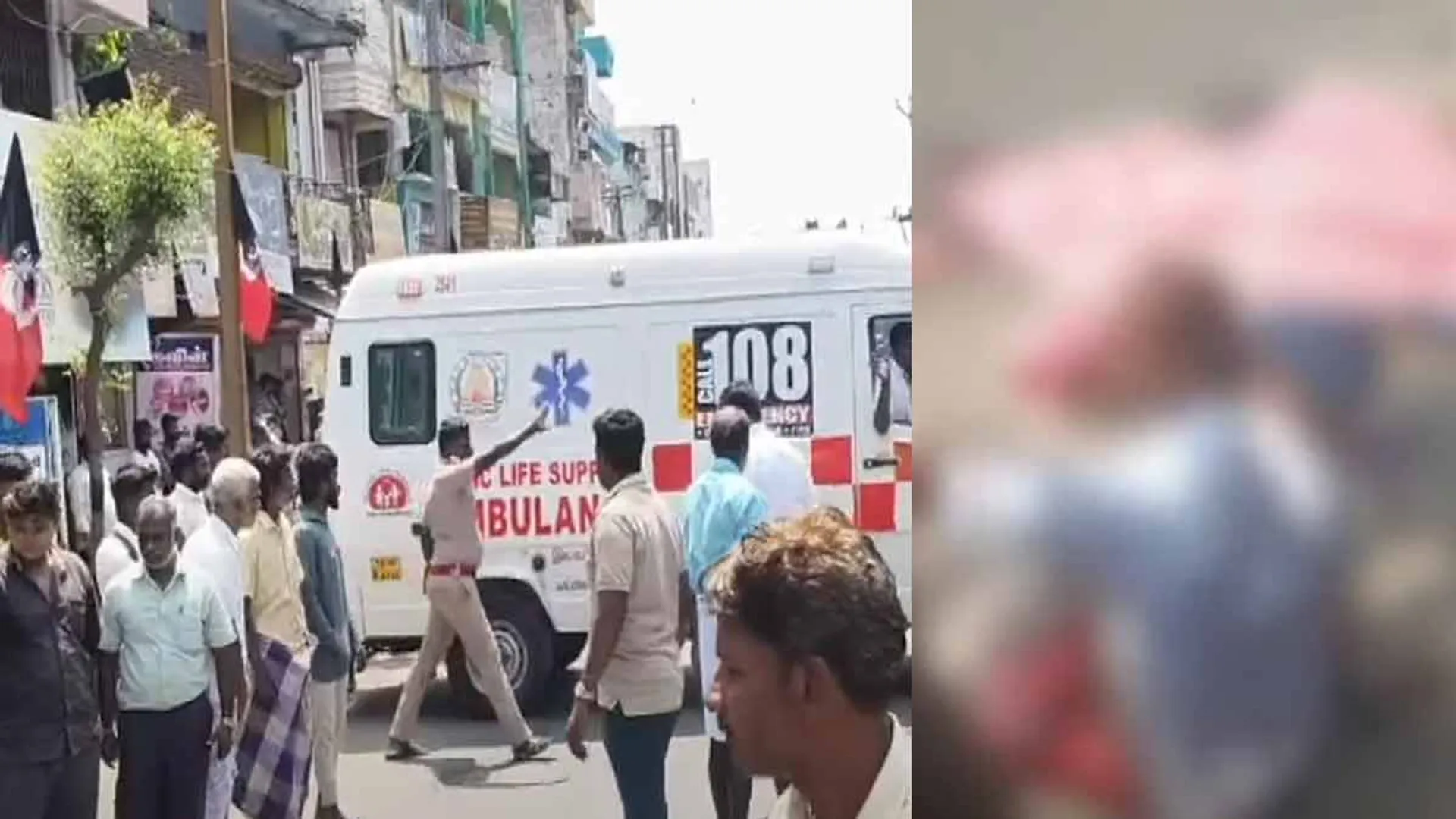  Husband loses wife and son in front of his eyes; stirs up controversy near Kallakurichi