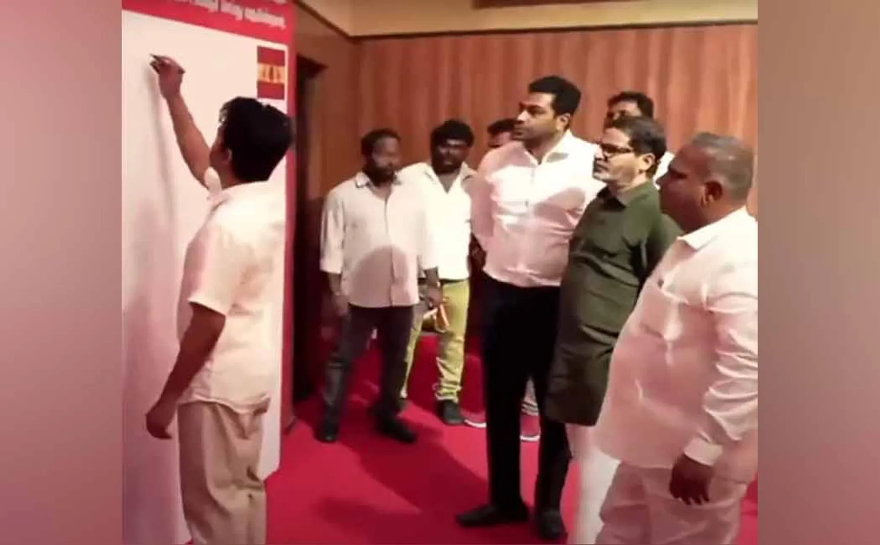Vijay signs Lets commit to getting out 