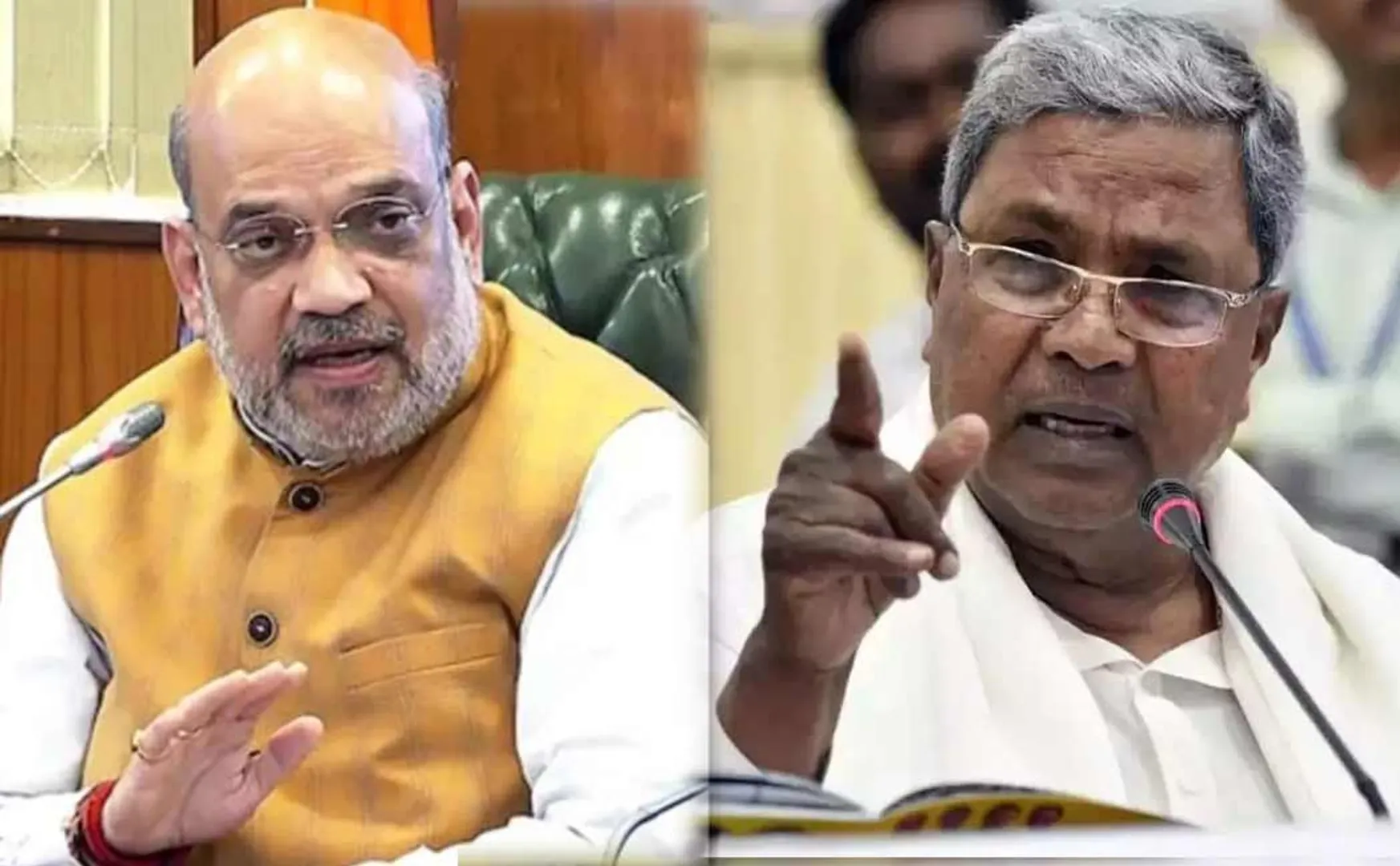 Karnataka Chief Minister Siddaramaiah  strongly condemns Amit Shah  speech 