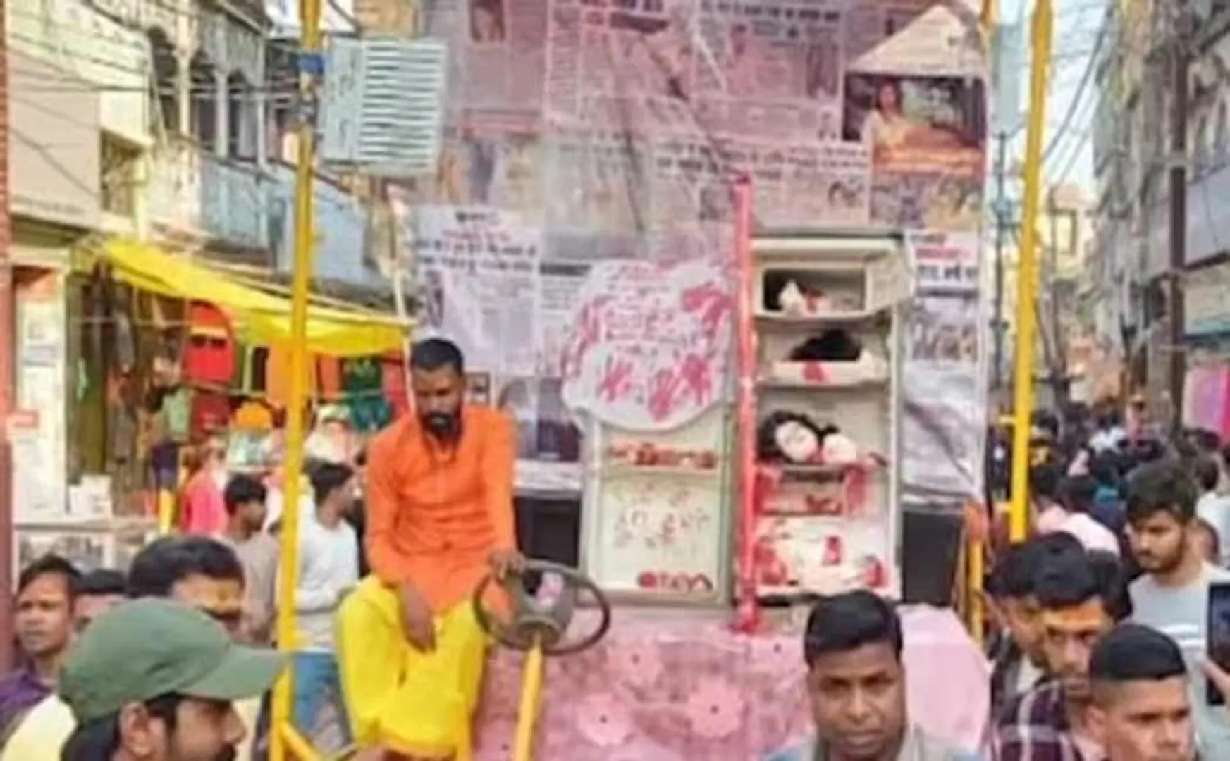 Controversy as there were slogans referring to Love Jihad at bajrang dal procession