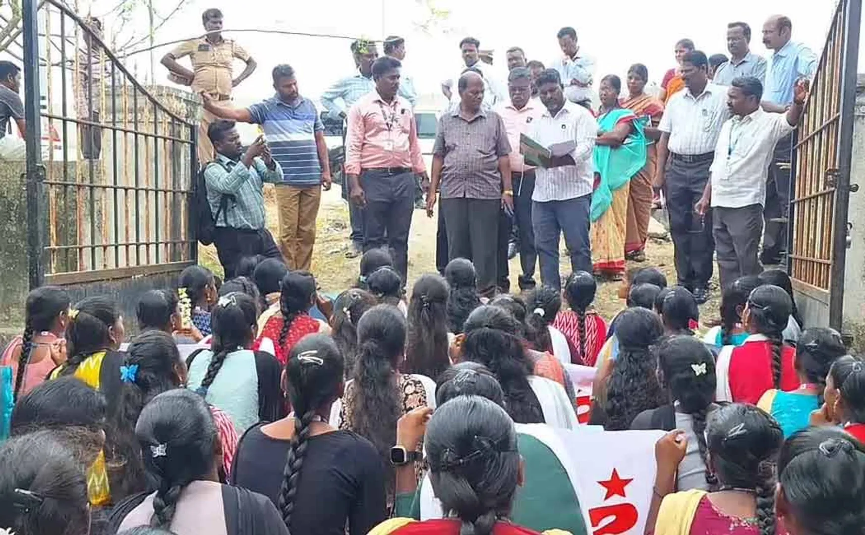 Students struggle against lack  basic facilities college hostel in Chidambaram