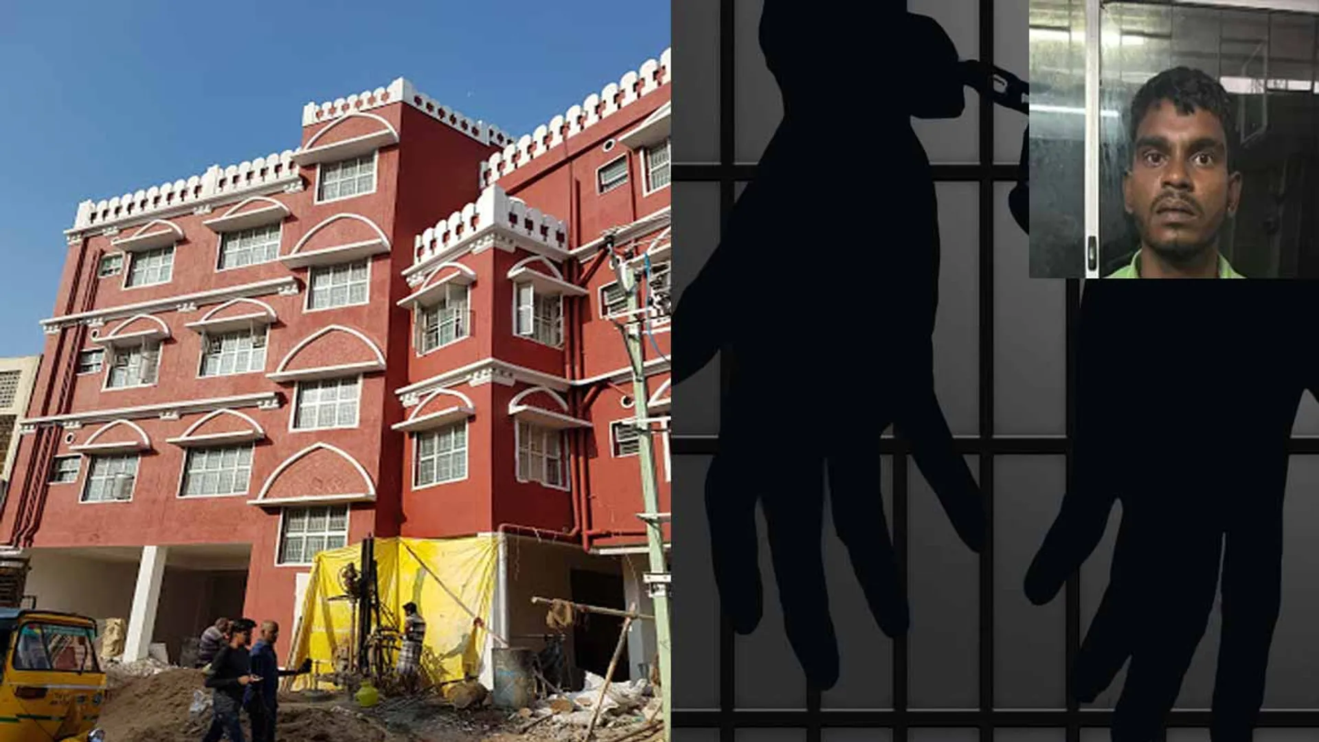 Anda Seenu Thambi Ottam; Interrogation prisoner throws dirt in police officer's eyes