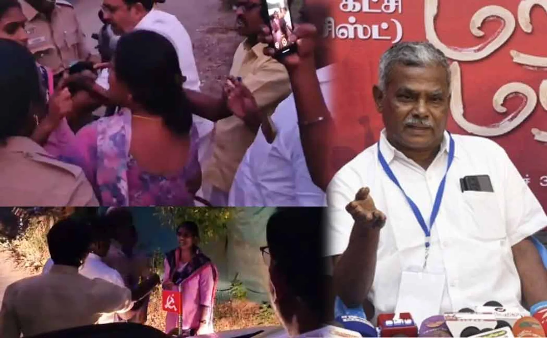 Shanmugam comments police continue argument even after  MP intervened 