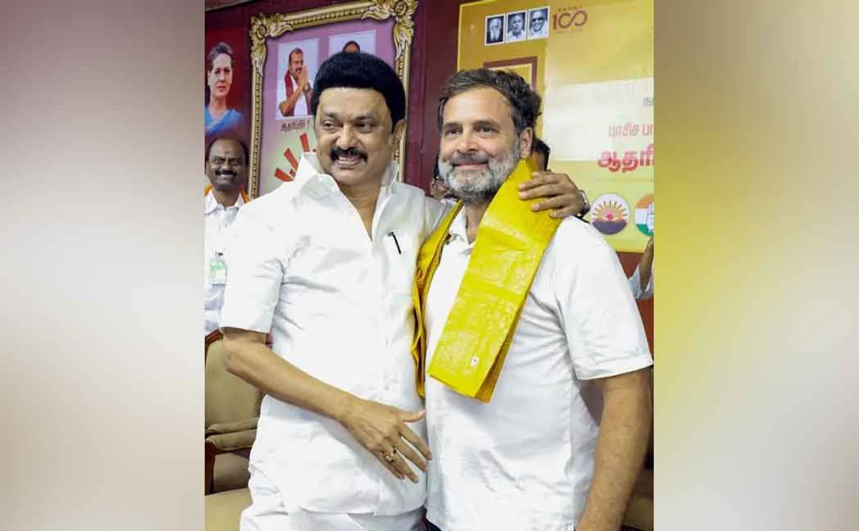 Rahul Gandhi MP says  I wish you continued success cm mk stalin