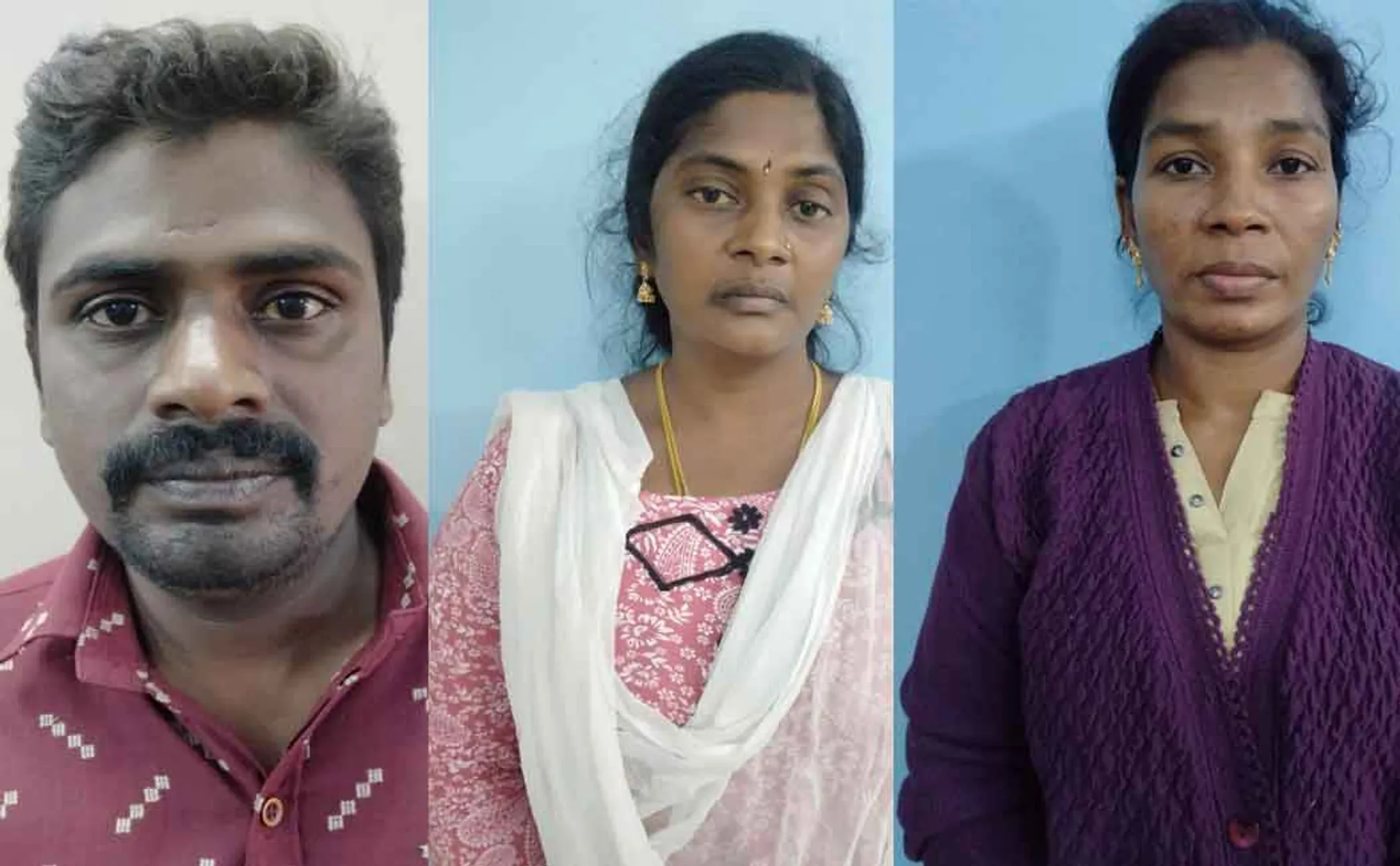 3 people arrested for black mailing and extorting money from a govt official
