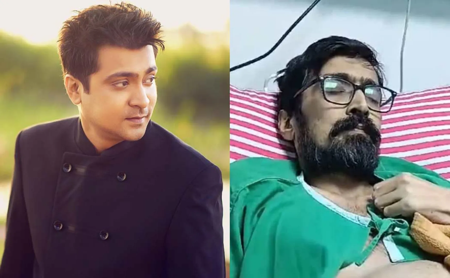 actor Abhinay in hospital