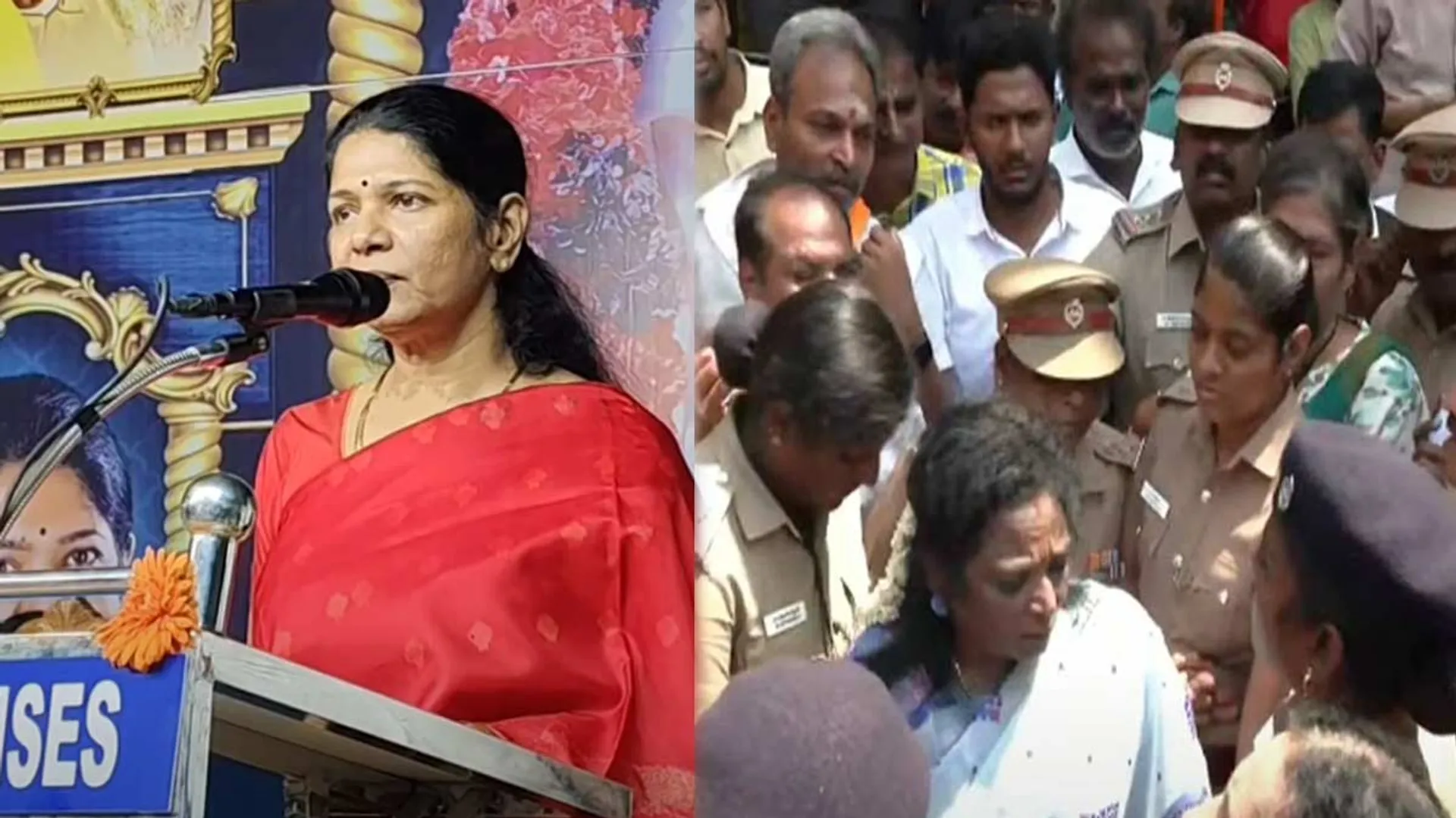 Kanimozhi's indirect attack tamilisai