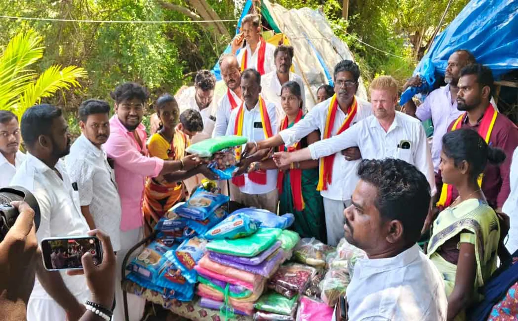 Women Day Celebration Welfare assistance provided on behalf of the TvK