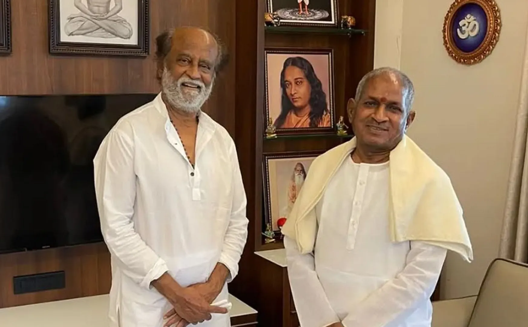 rajinikanth wishes ilaiyaraaja for his symphony live concert 