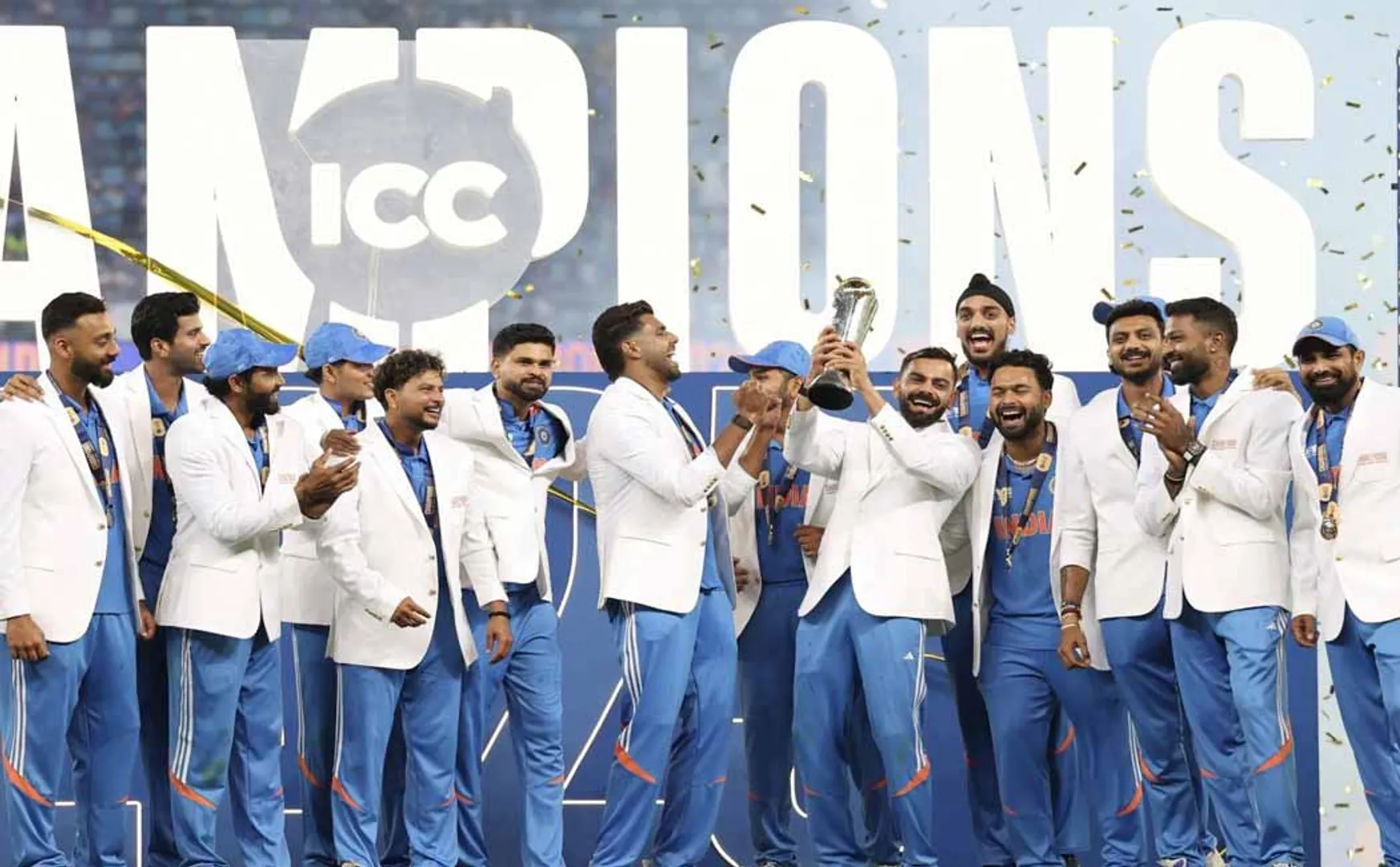 Champions Trophy Series Indian team wins the trophy heaps of praise