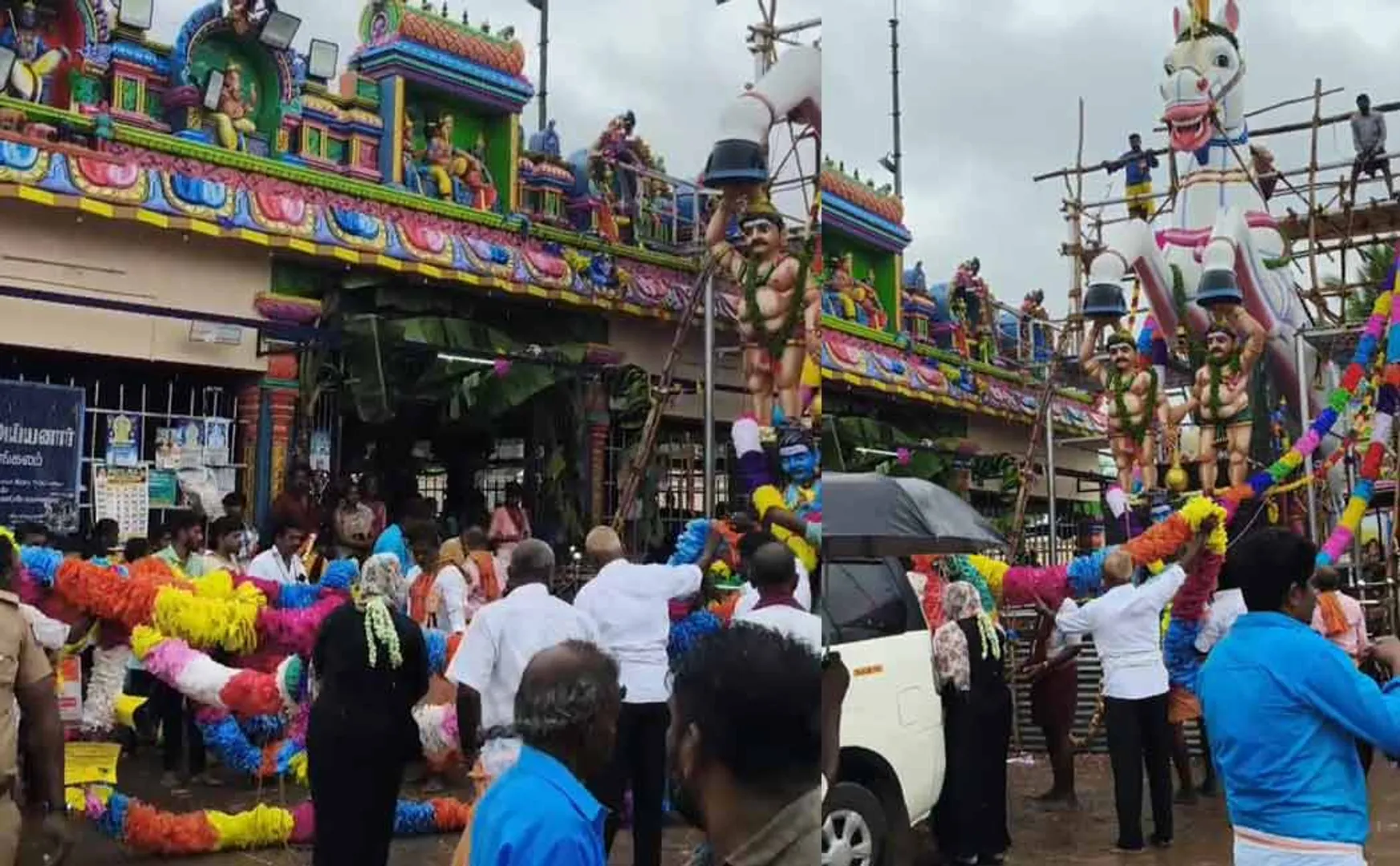 Muslims who paid a debt of gratitude to the Ayyanar temple!