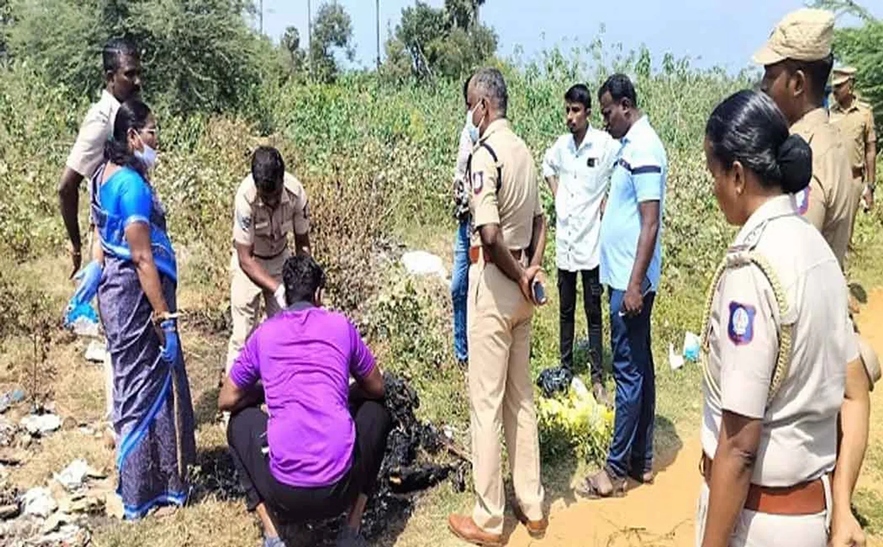 Criminal formula that turns a body into ashes without being recognized in tenkasi