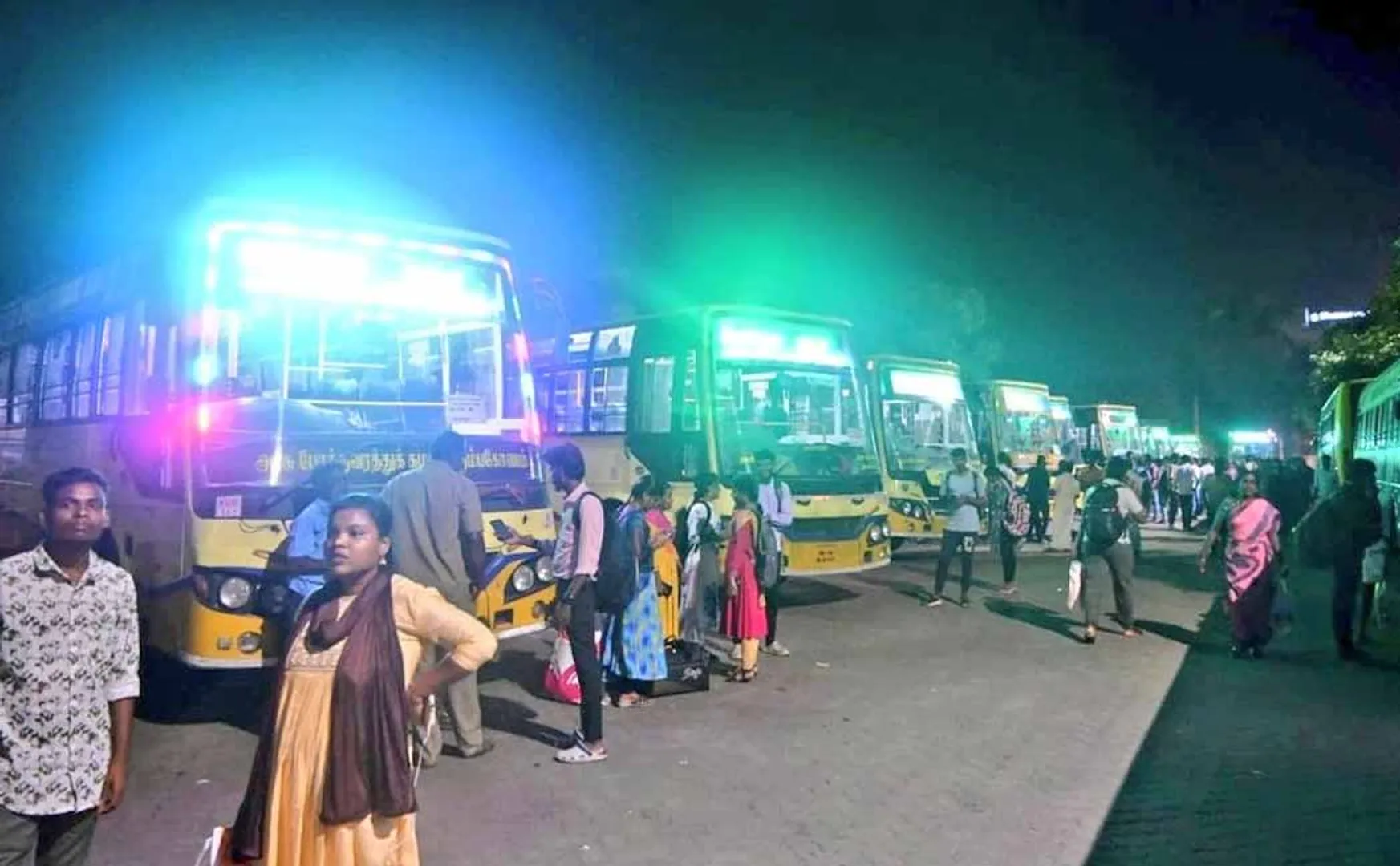  Special buses to Tiruvannamalai on the occasion of Pournami