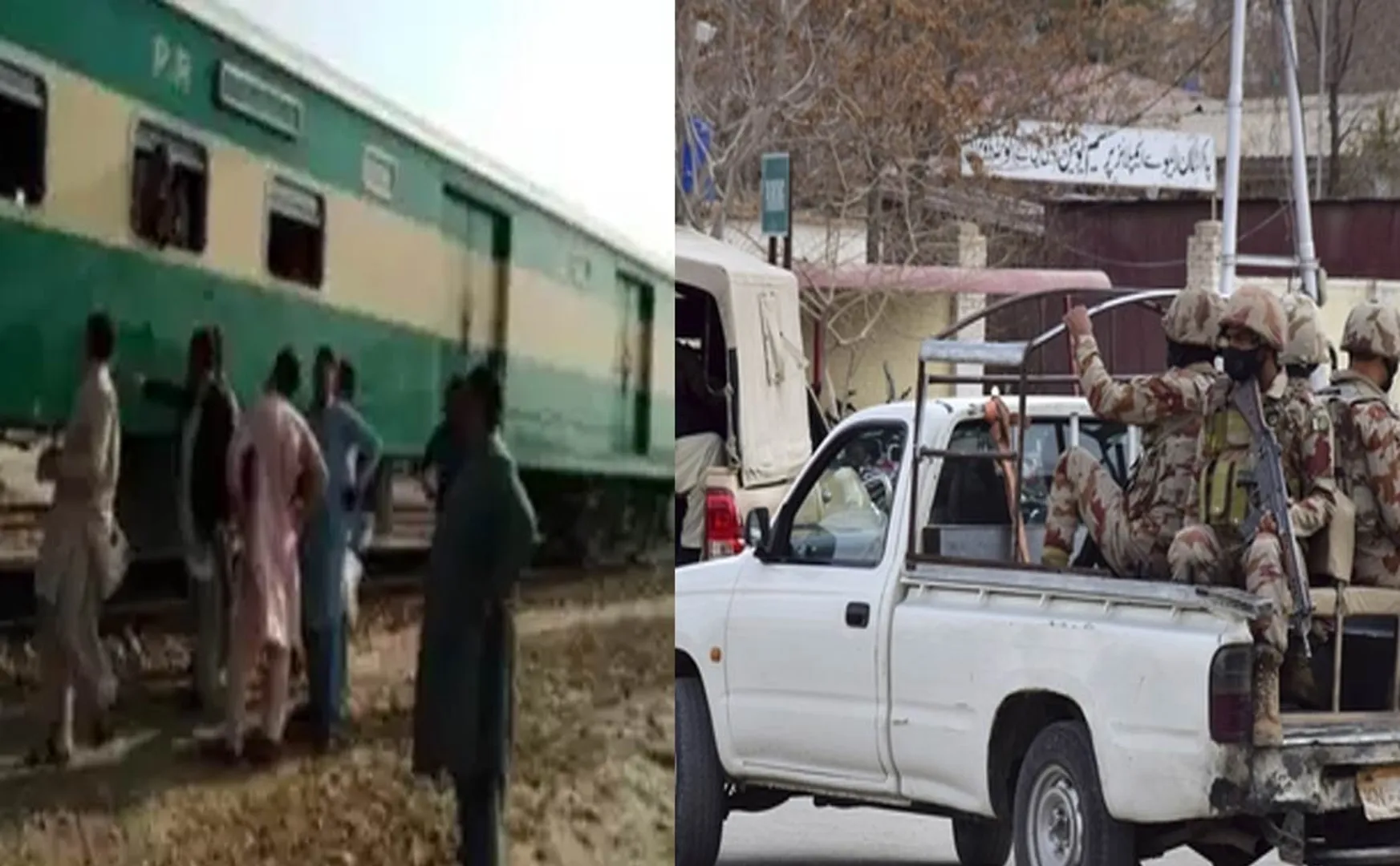 Pakistan Army bravely rescues trapped train passengers