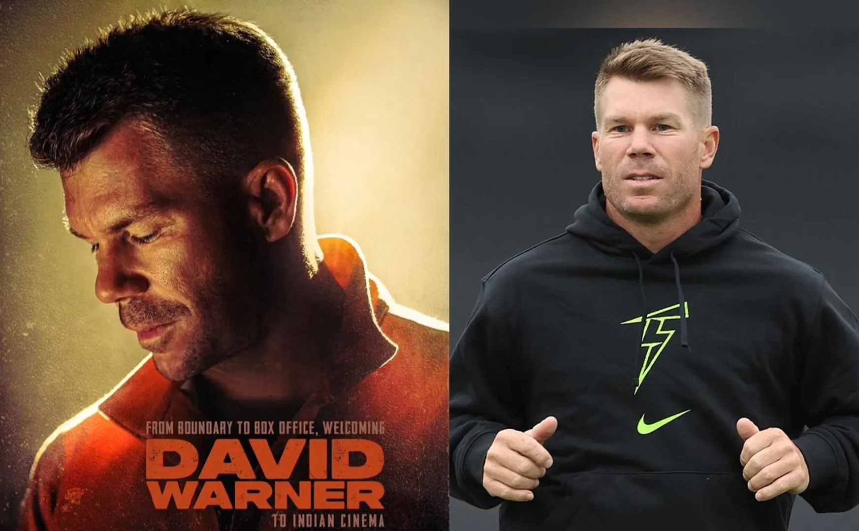 david warner poster in robinhood is released 