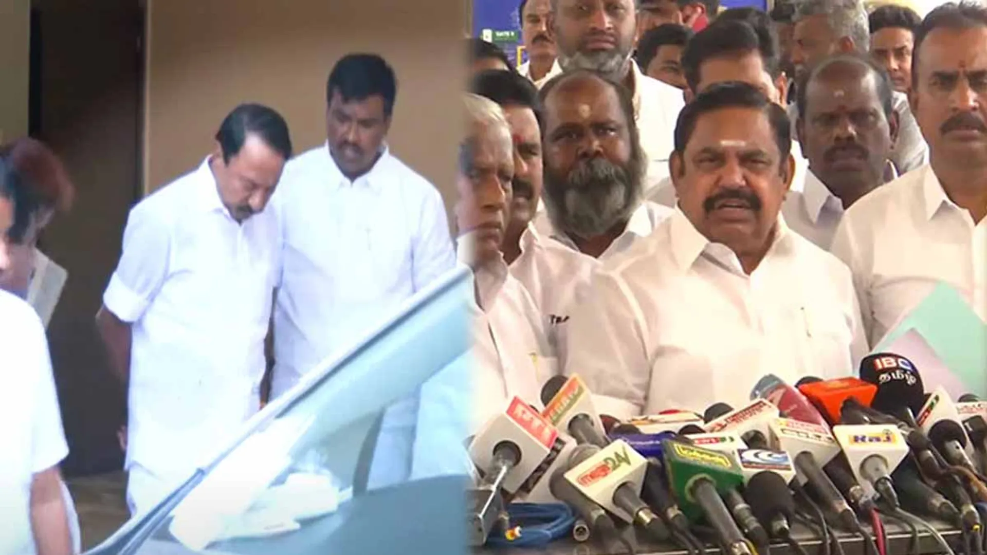 Sengottaiyan by way of OPS; 6 former ministers' talks also failed?