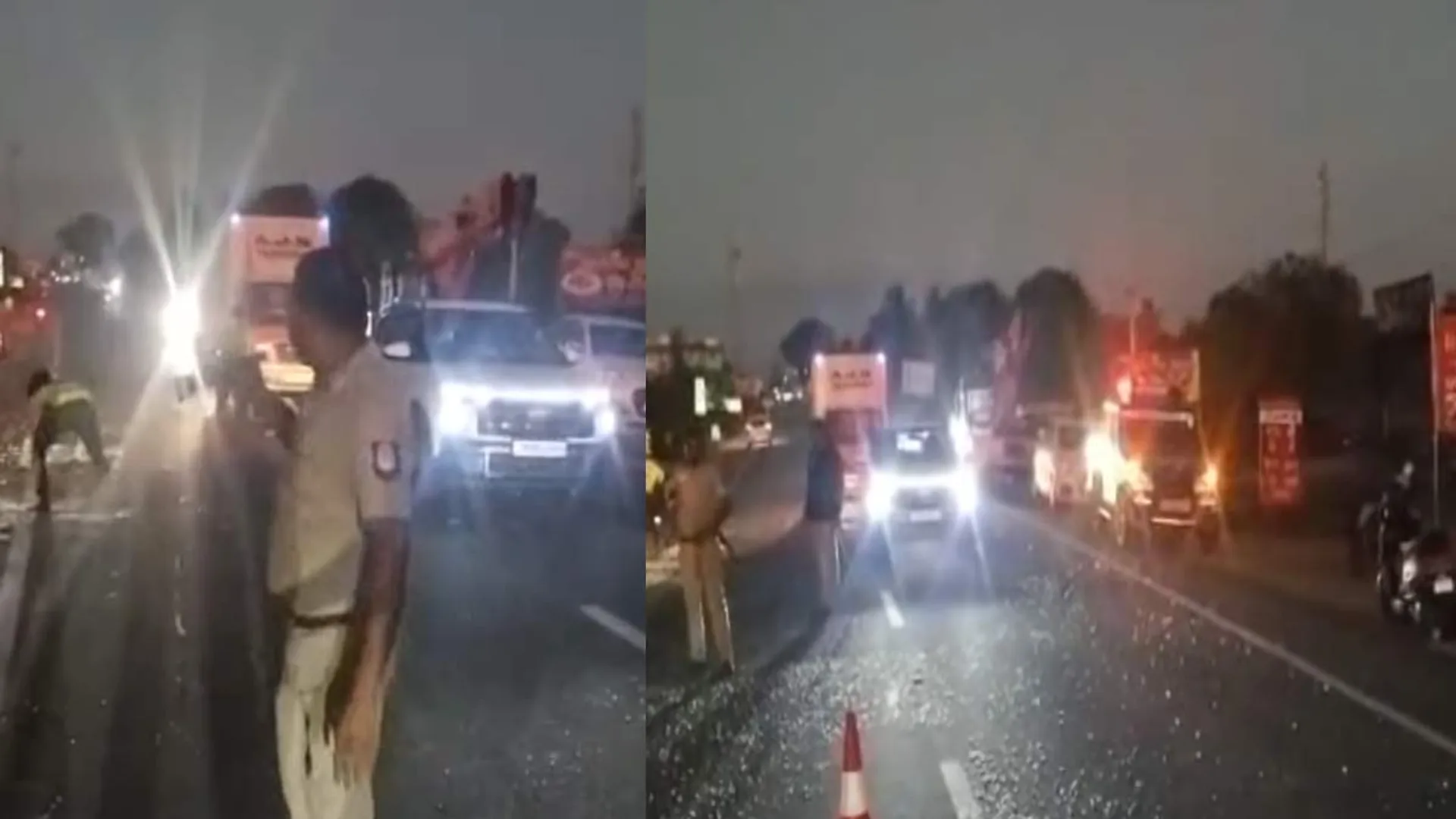 Fatal accident in the early hours of the morning; Tragedy struck while returning from a funeral
