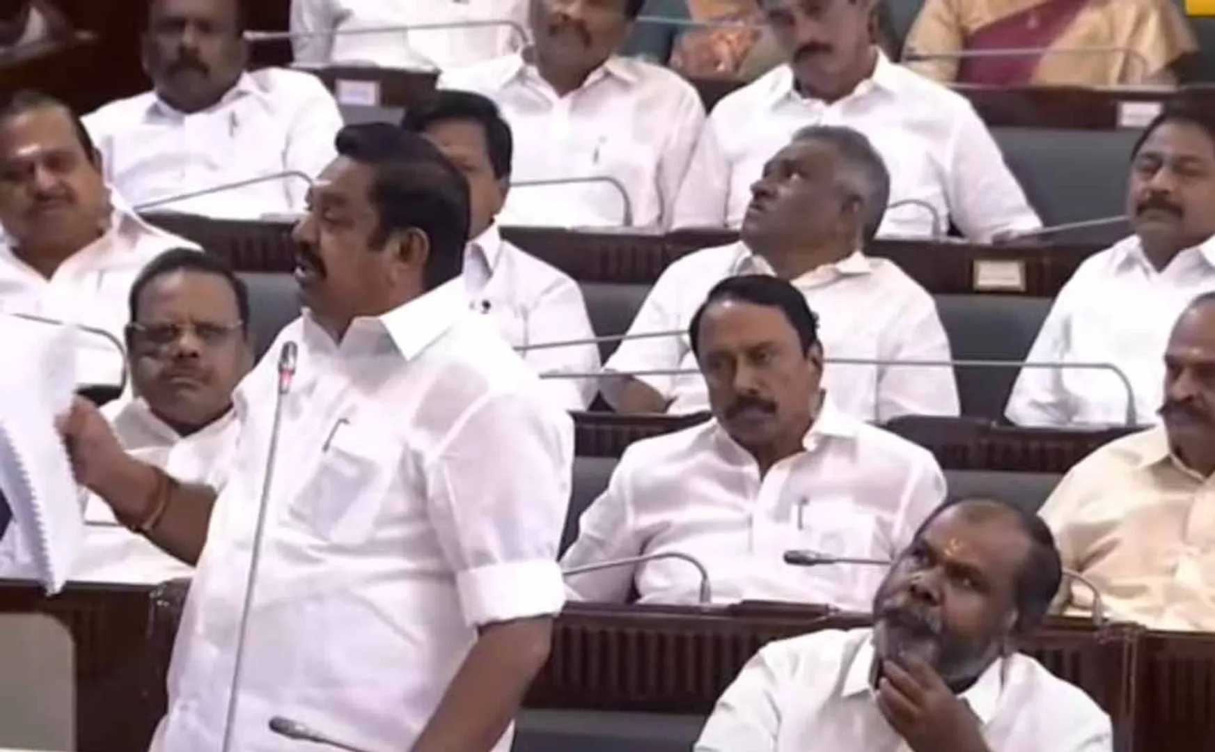 EPS speech on the debate no confidence motion against speaker appavu
