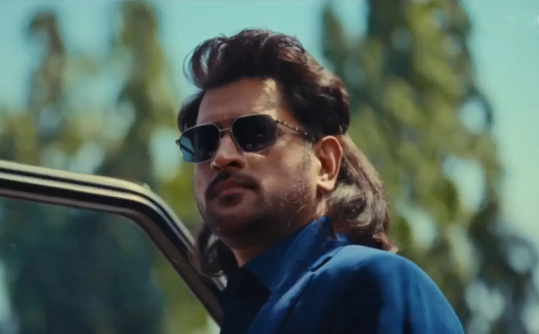 MS Dhoni Turns Into Animal movie getup for Advertisement 