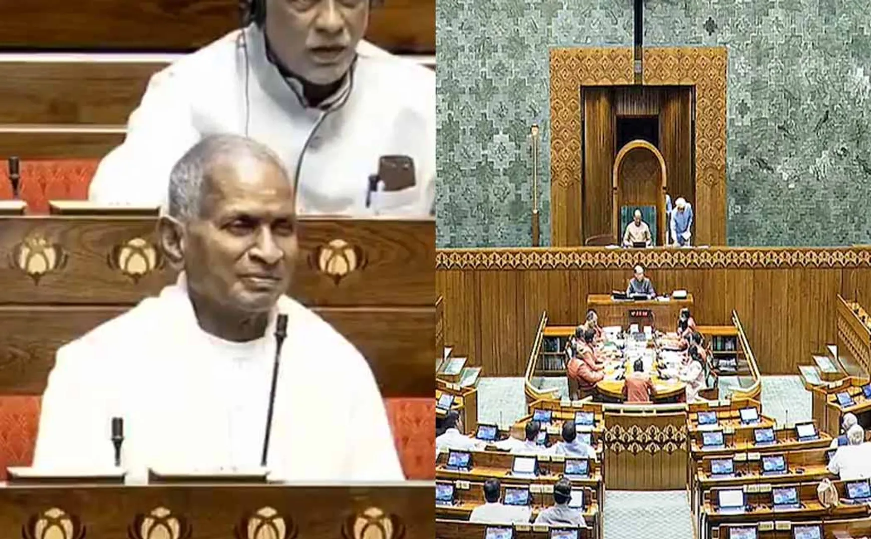 Rajya Sabha chairman Jagdeep Dhankhar offers tributes to music composer Ilaiyaraaja in parliament