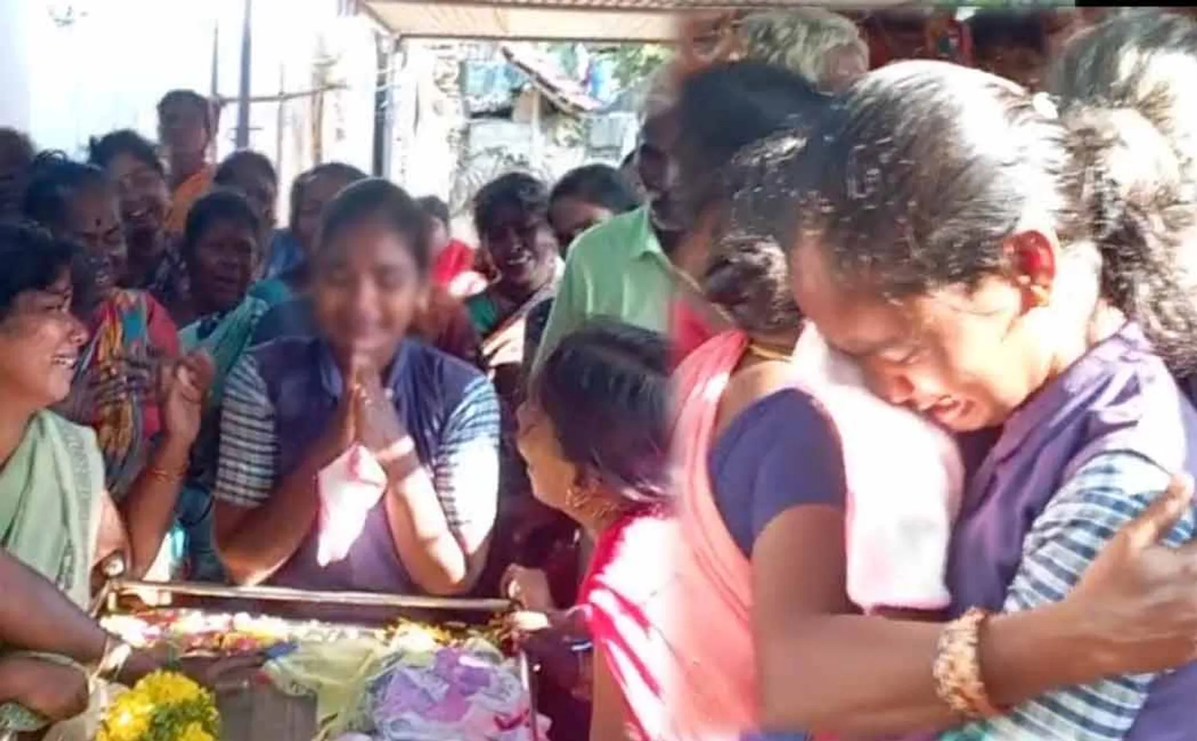 student went to write a public exam grief after her mother passed away 