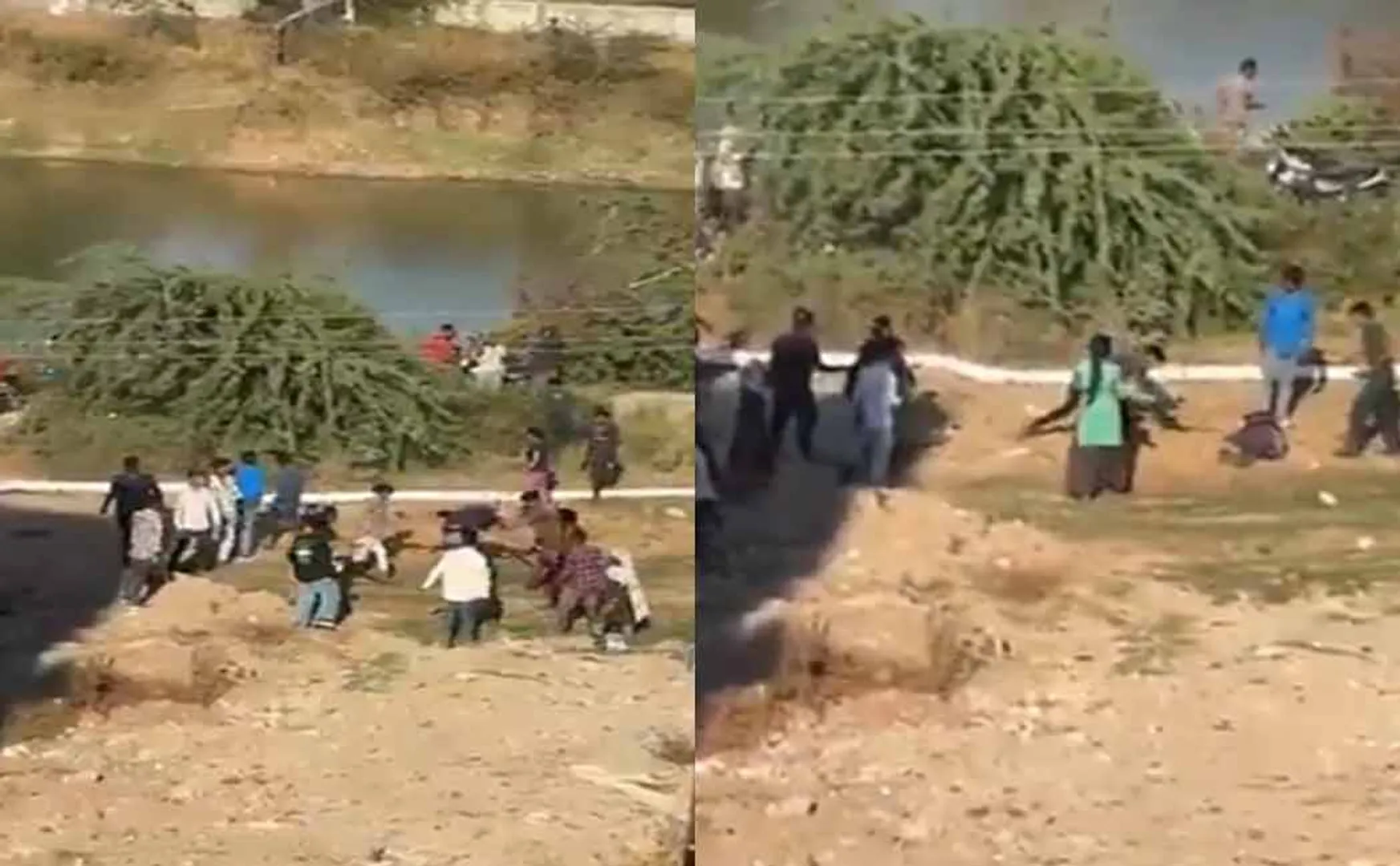Brutal hit on foreign students for walking around wearing shoes in gujarat