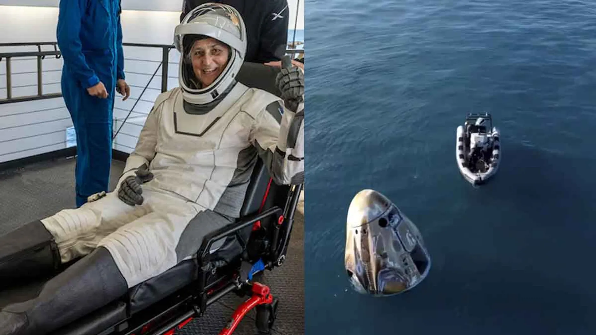 Sunita returns to Earth safely; celebrations in Gurajat