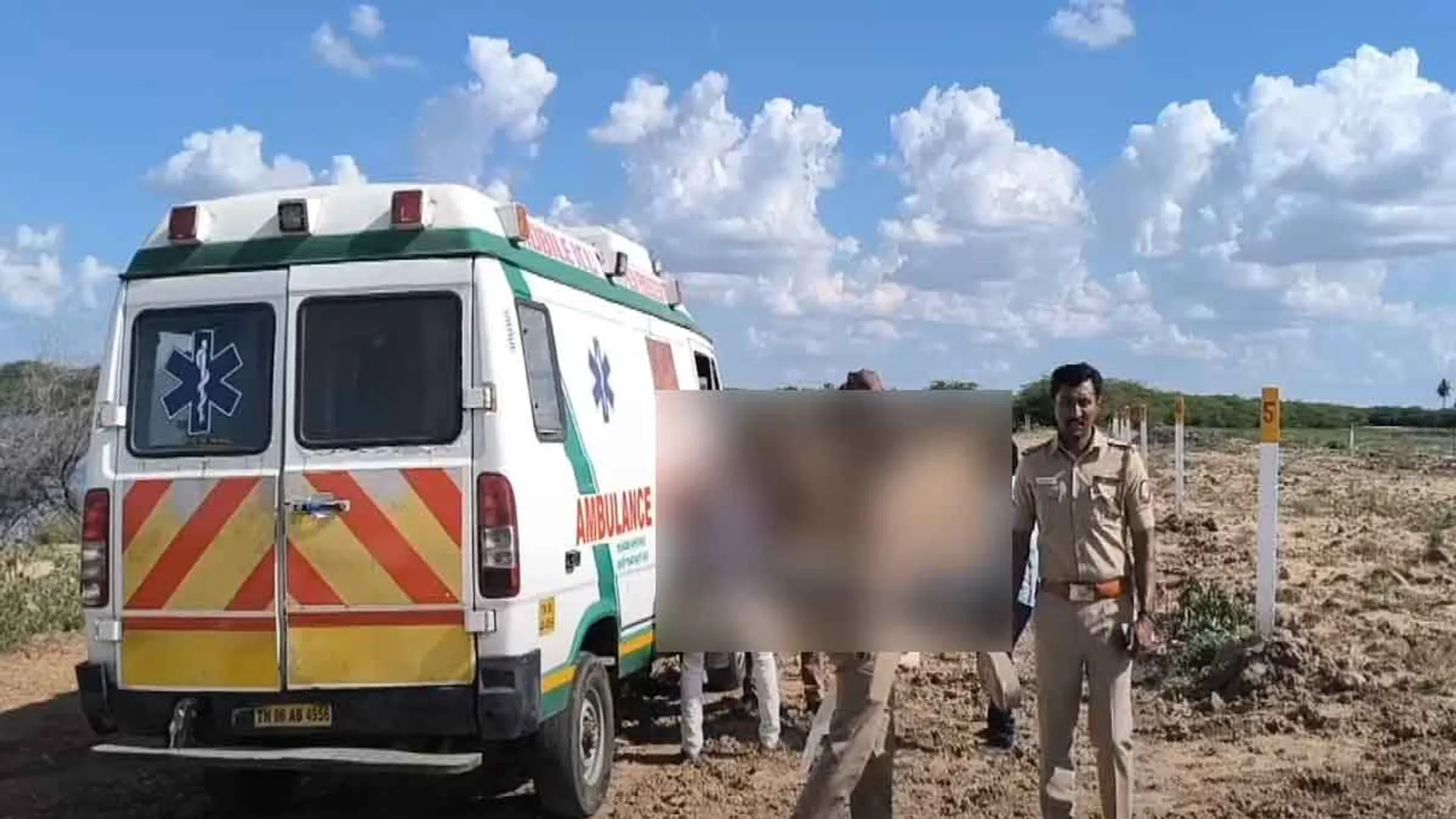 Half-burnt body recovered; stir in Echaneri