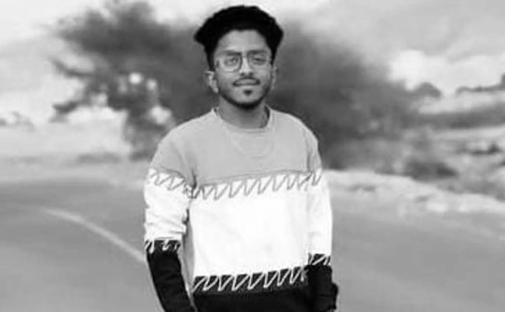 student lost  road accident while riding a two-wheeler with friend