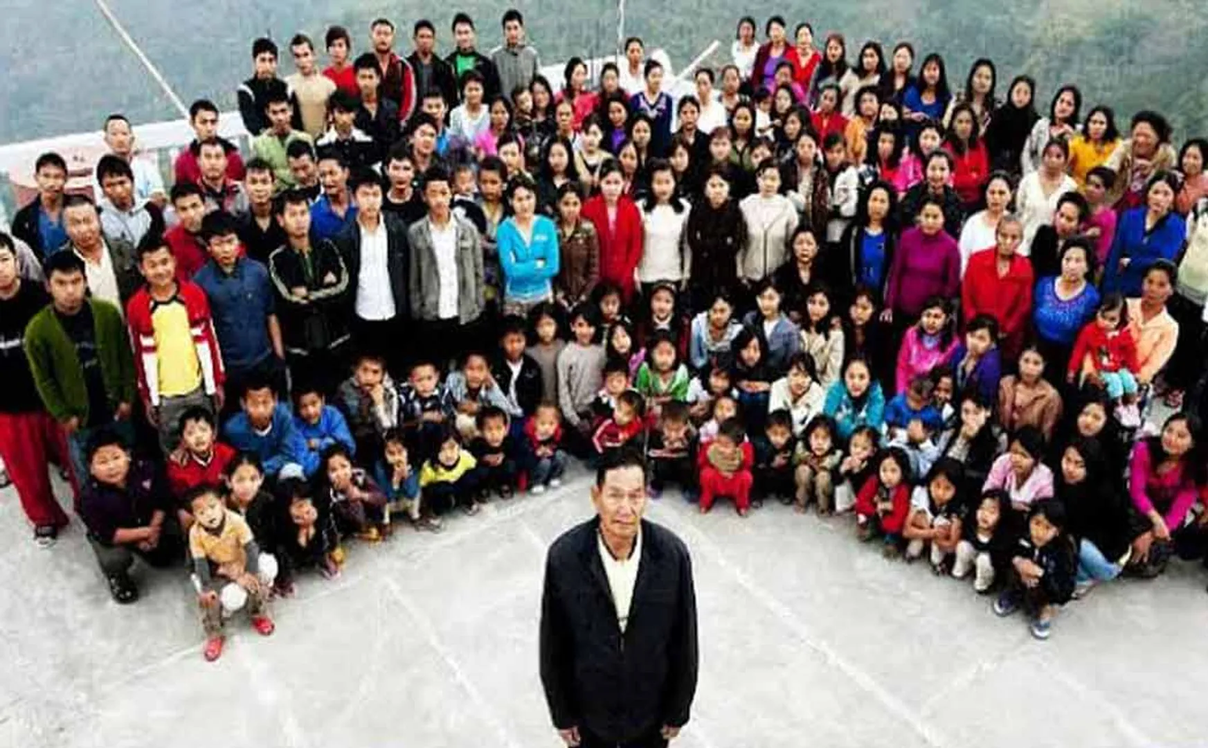 Indian man sets world record had 39 wives, 94 children, 33 grandchildren