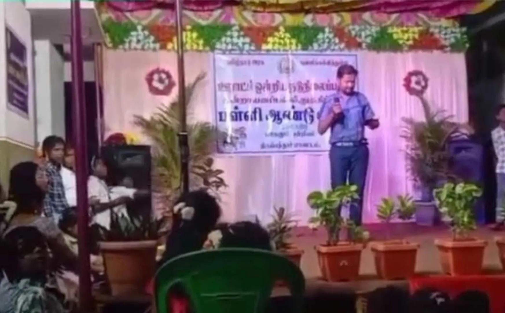riminal who sang at the government school annual function