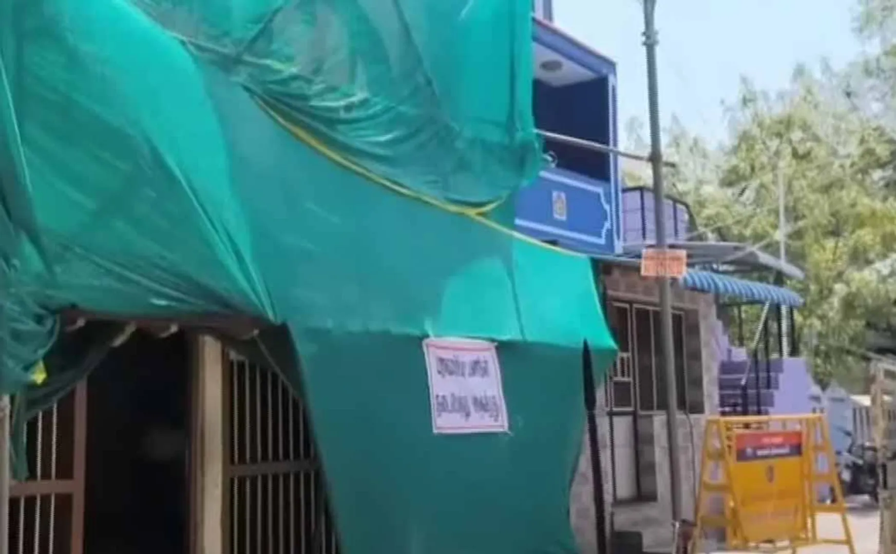Roof collapses at Bharathiyar birthplace renovation work begins