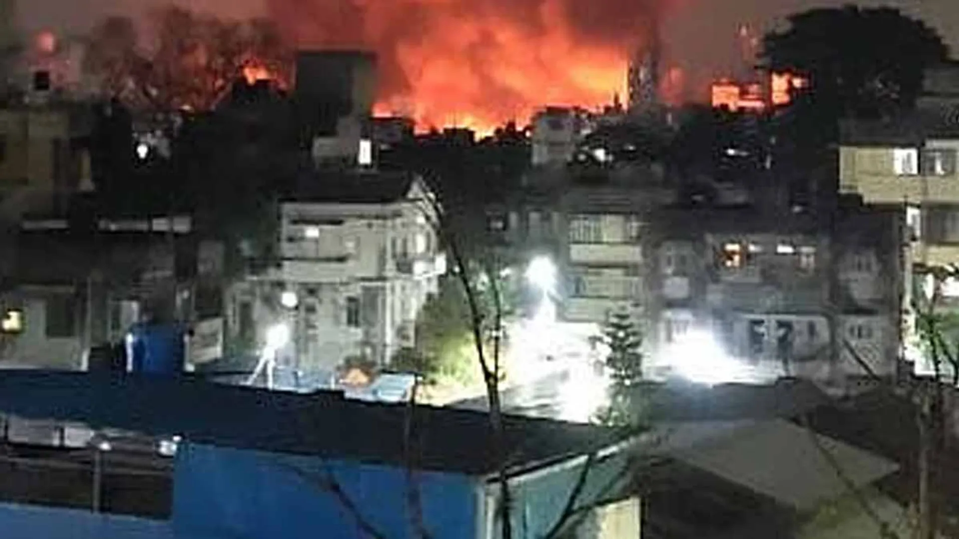  Fire breaks out in municipal market