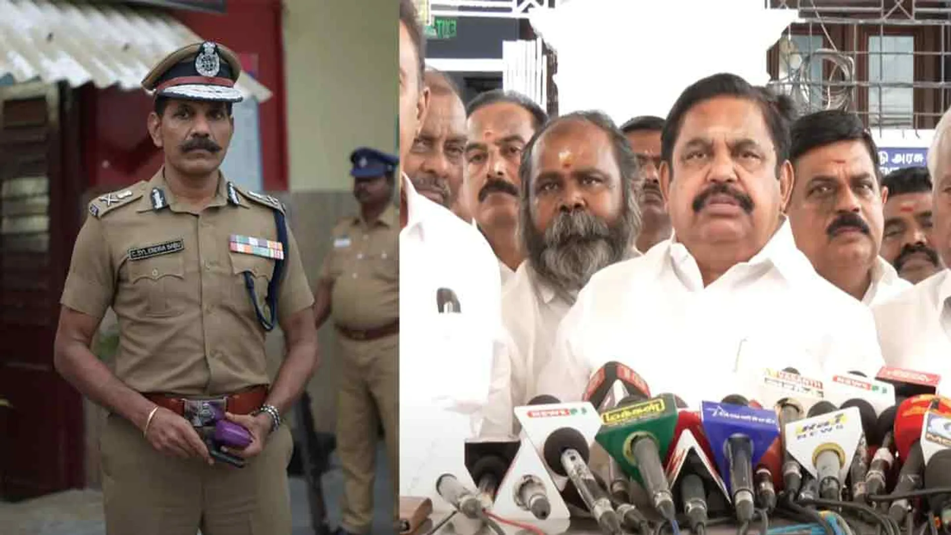 'Someone left after saying 'Ganja 2.0, 3.0, 4.0'' - Edappadi slams former DGP