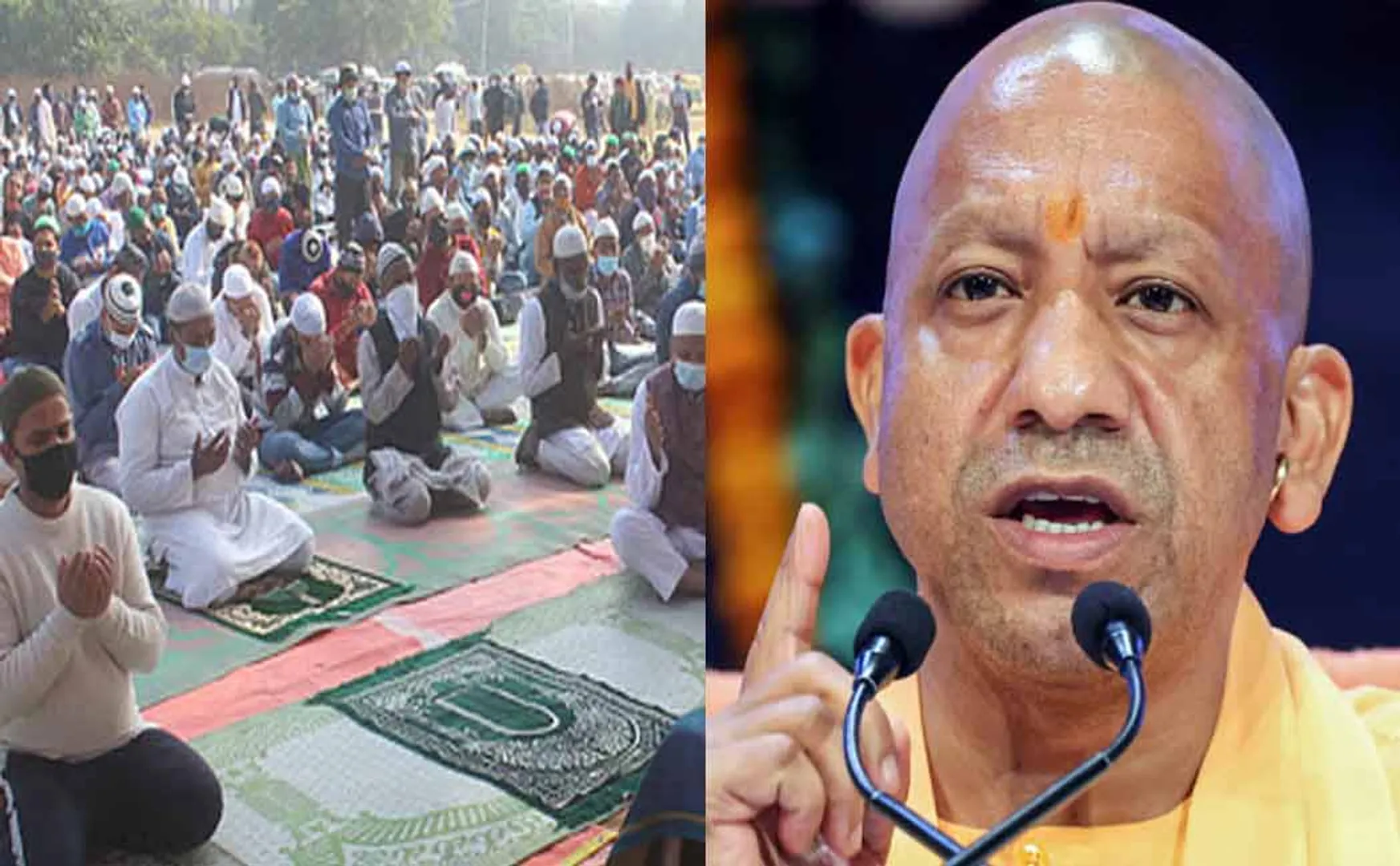 UP government warns Strict action will be taken if muslim people prayers are offered on the roads