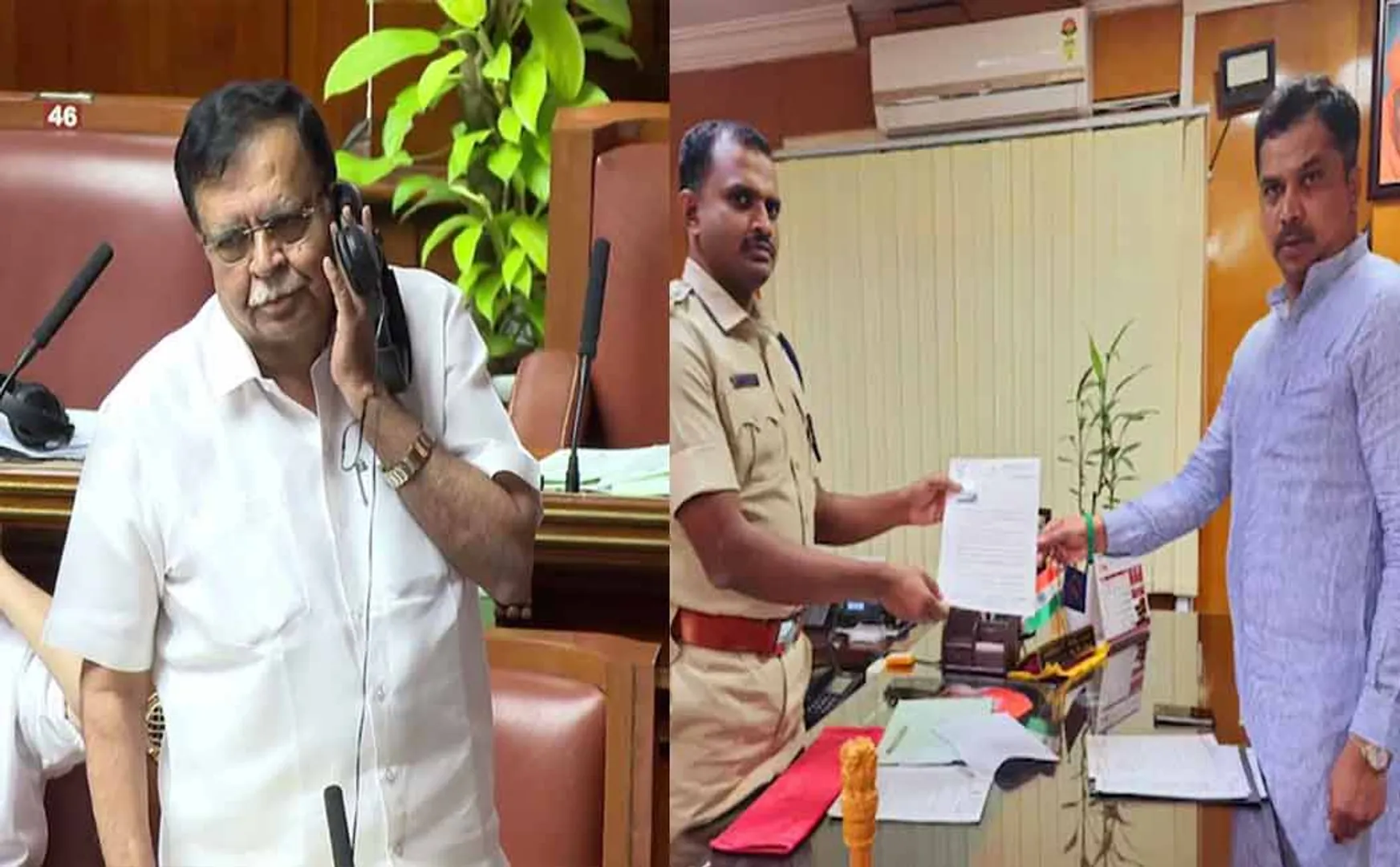 Karnataka Minister's son files a sensational complaint with the police who raised Honeytrap issue