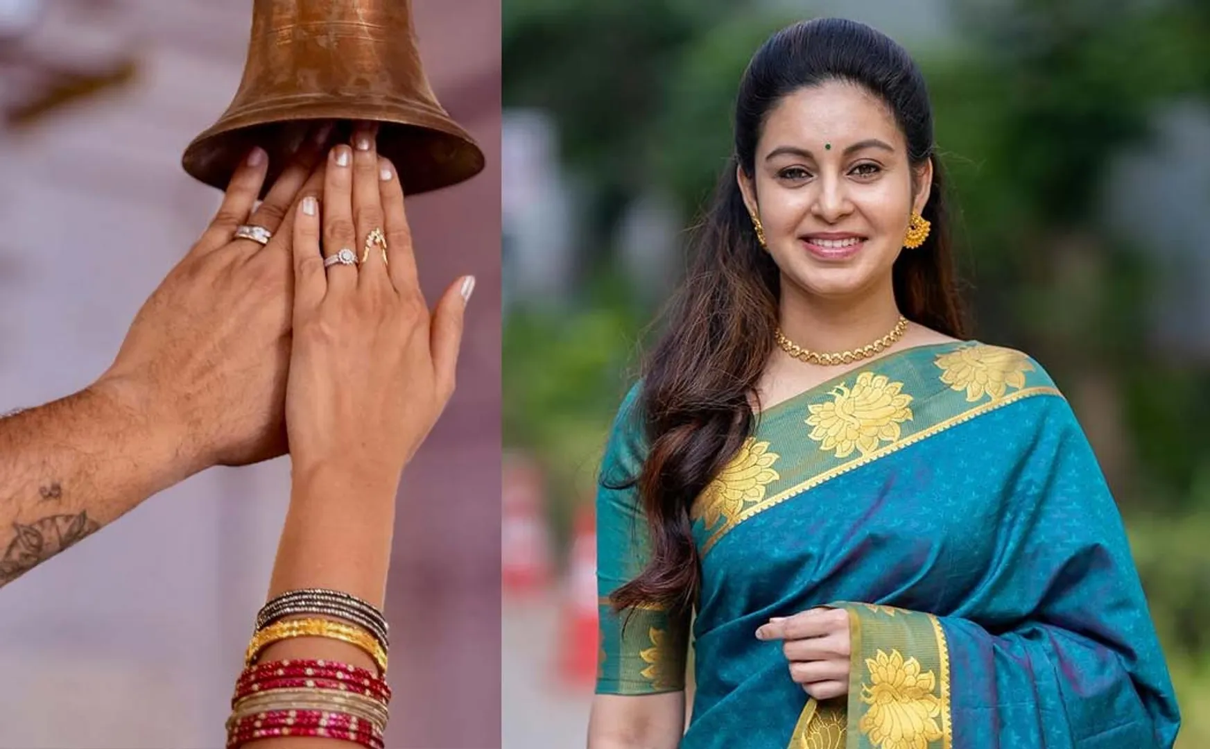 nadodigal actress abhinaya intoduce his fiance