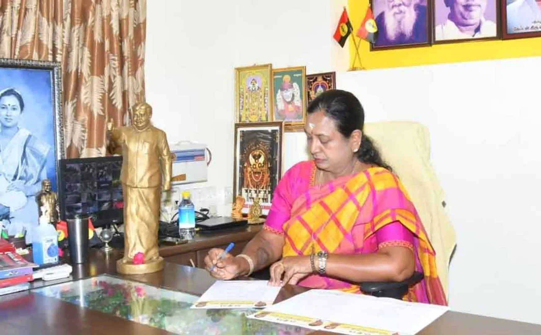 Premalatha Vijayakanth letter to PM Modi