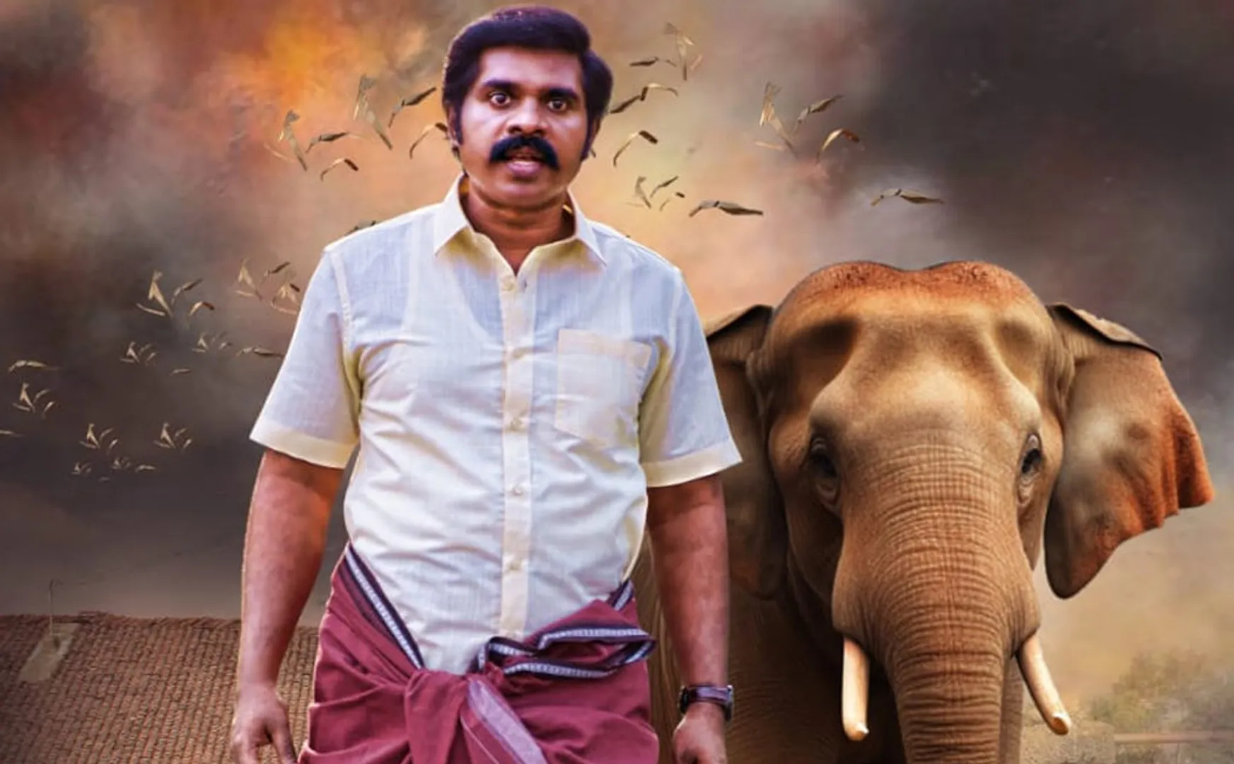 Tamil actor Dakshan to debut as a villain in Malayalam via indhira komban movie