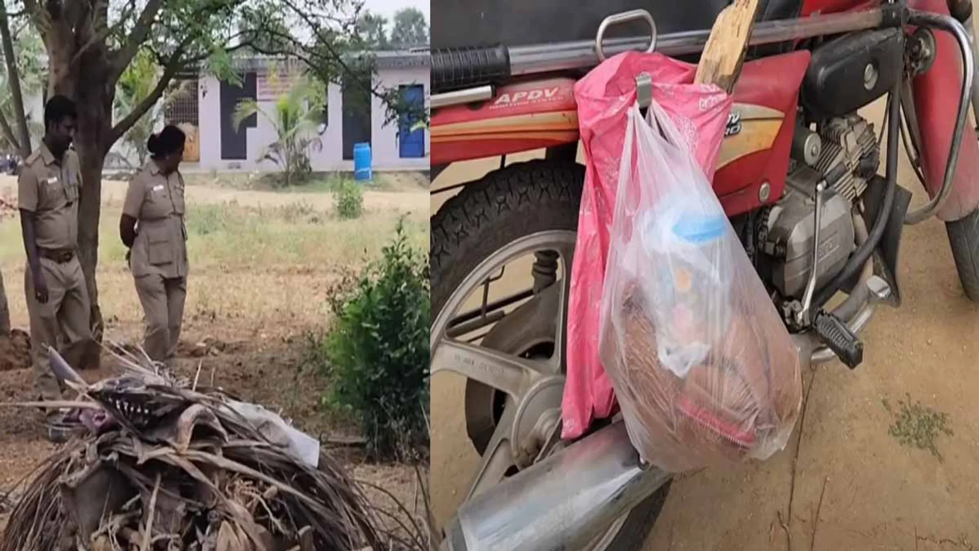 old woman sprinkled with chili powder and chain snatched; attack in broad daylight