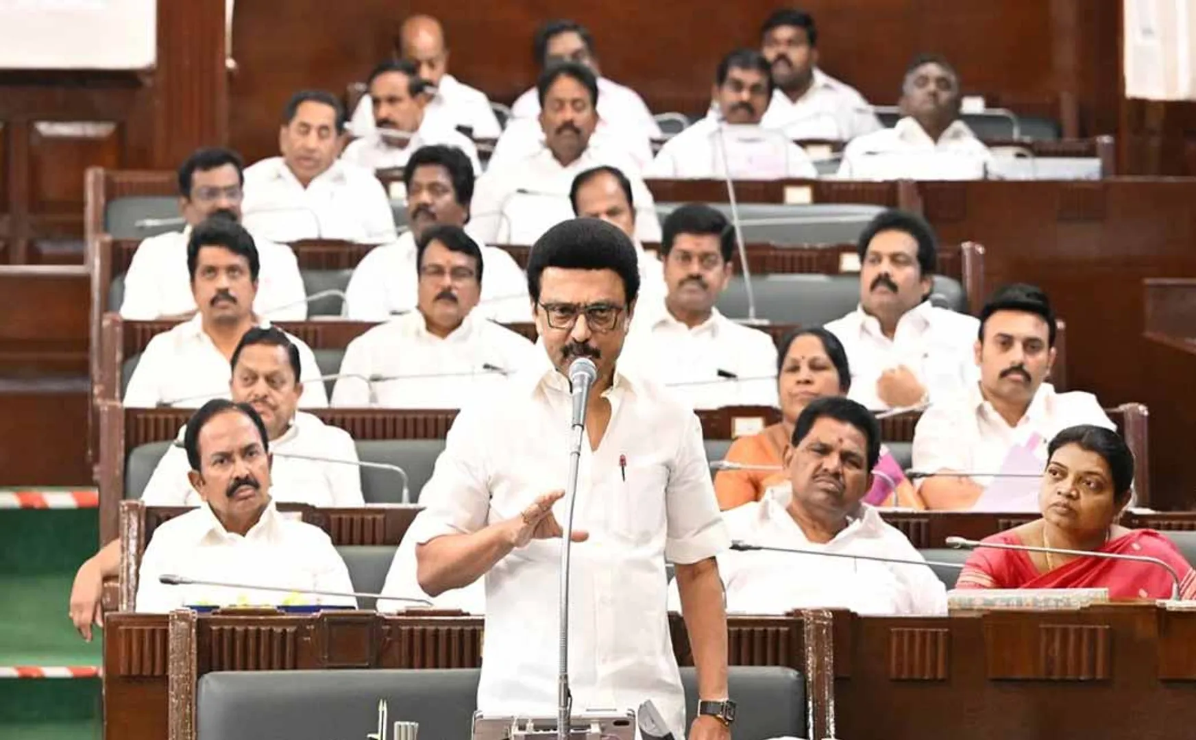 CM mk stalin announced library to be built in Trichy will be named after Kamaraj