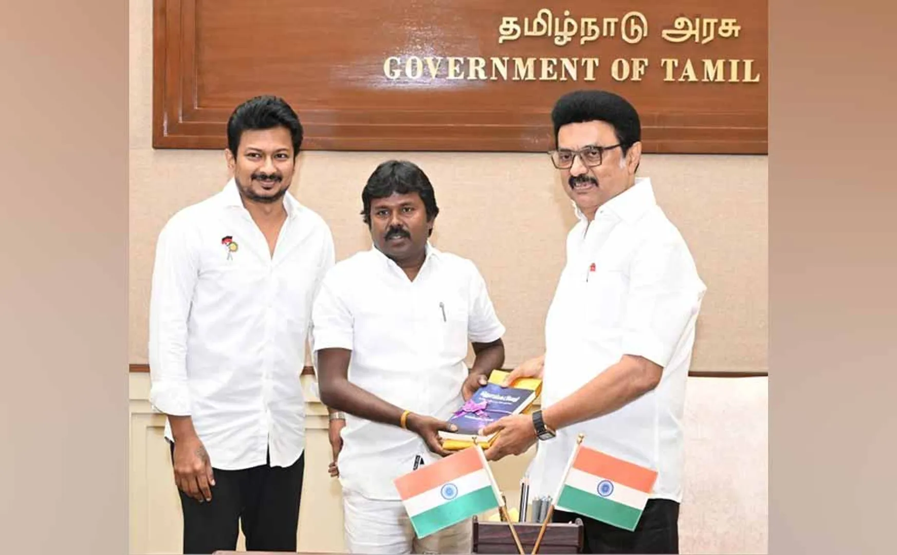 Congratulations to CM stalin Ilayaraja on being appointed as the chairman of TAHDCO 