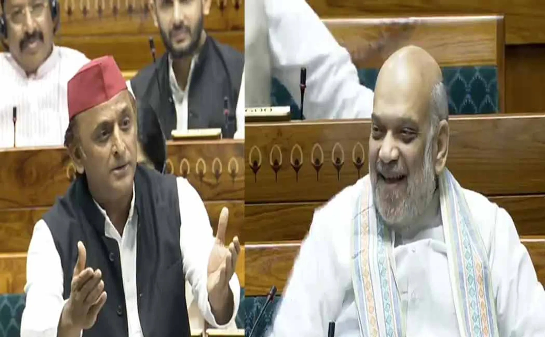 Amit Shah responded with a laugh to Akhilesh Yadav mocked BJP