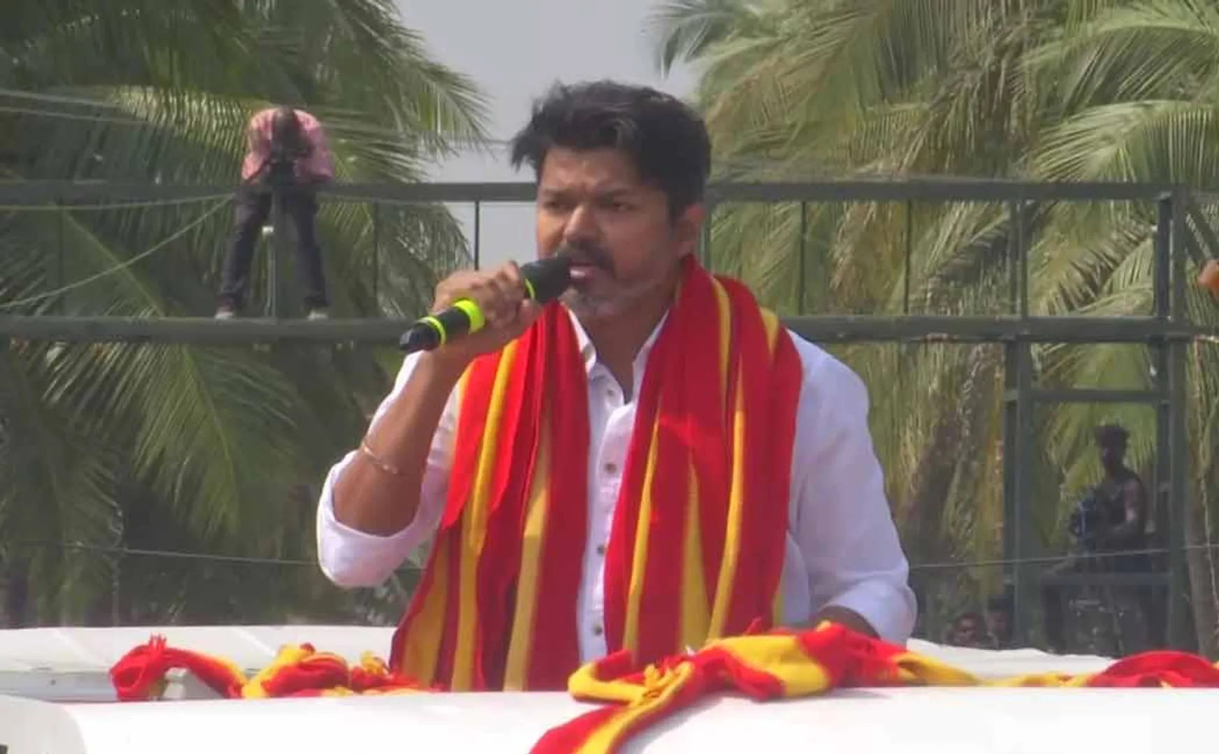 TvK party Leader Vijay gets Y category security