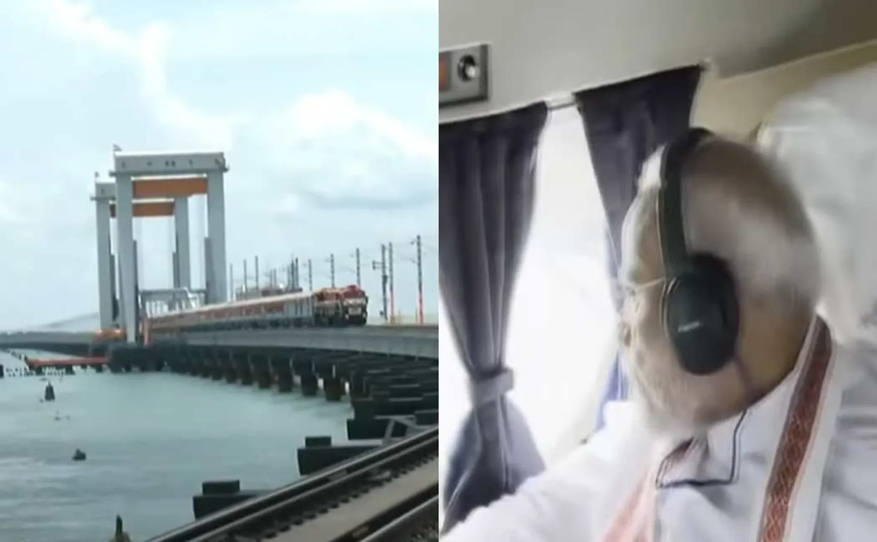  Modi arrives in Pamban