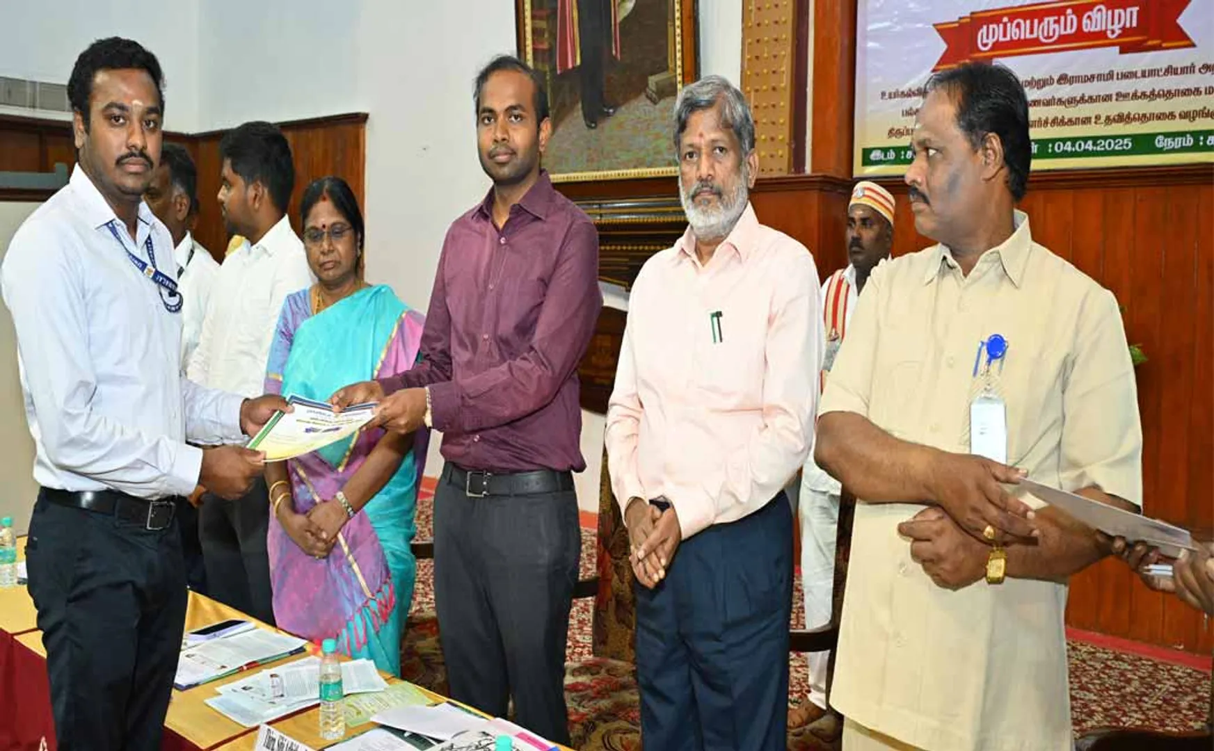 Cuddalore Collector says You can only succeed in life if you set a goal and move forward