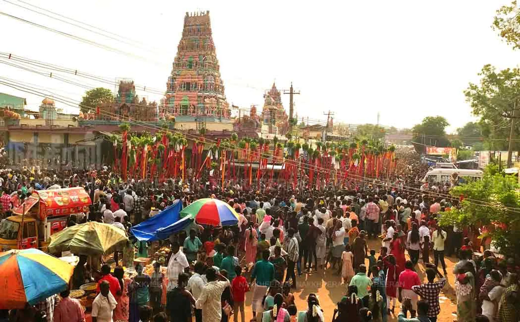 Pudukkottai Dt Konnaiyur Muthumariamman Temple Festival