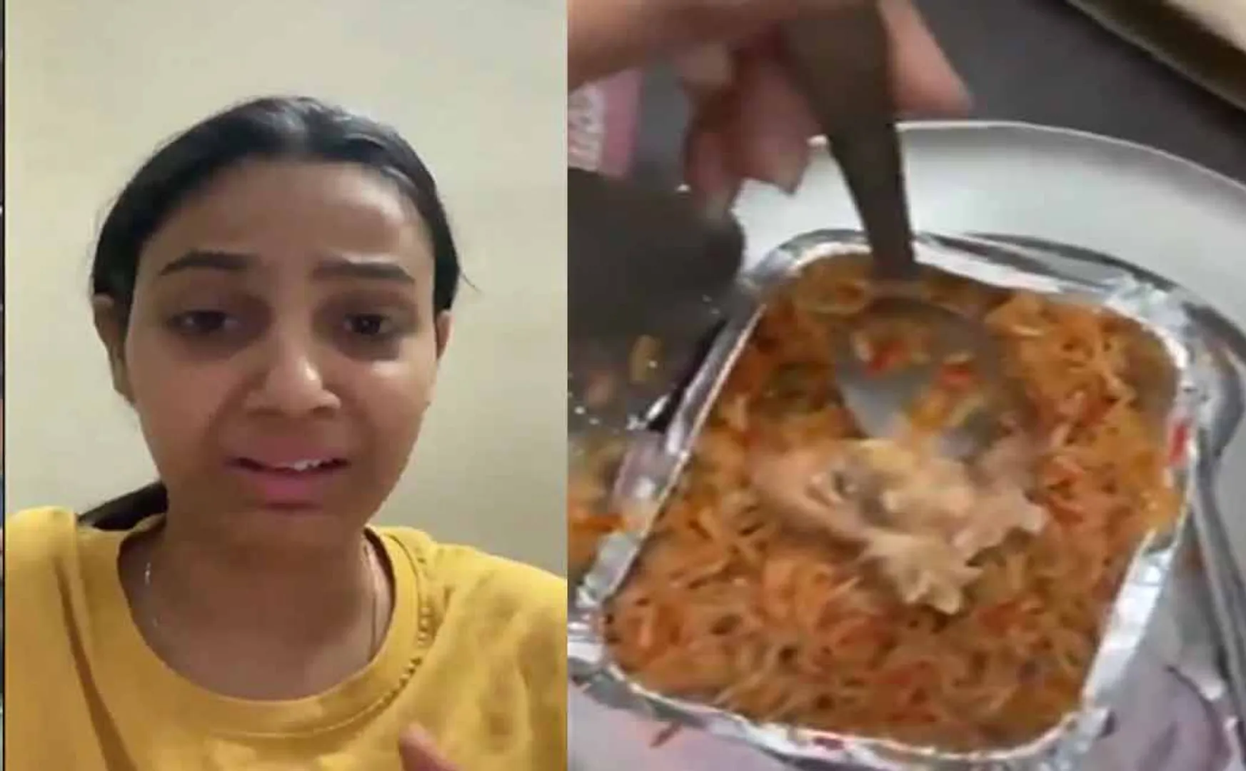  police arrest hotel owner for Young woman in tears after gets chicken biryani instead of veg briyani
