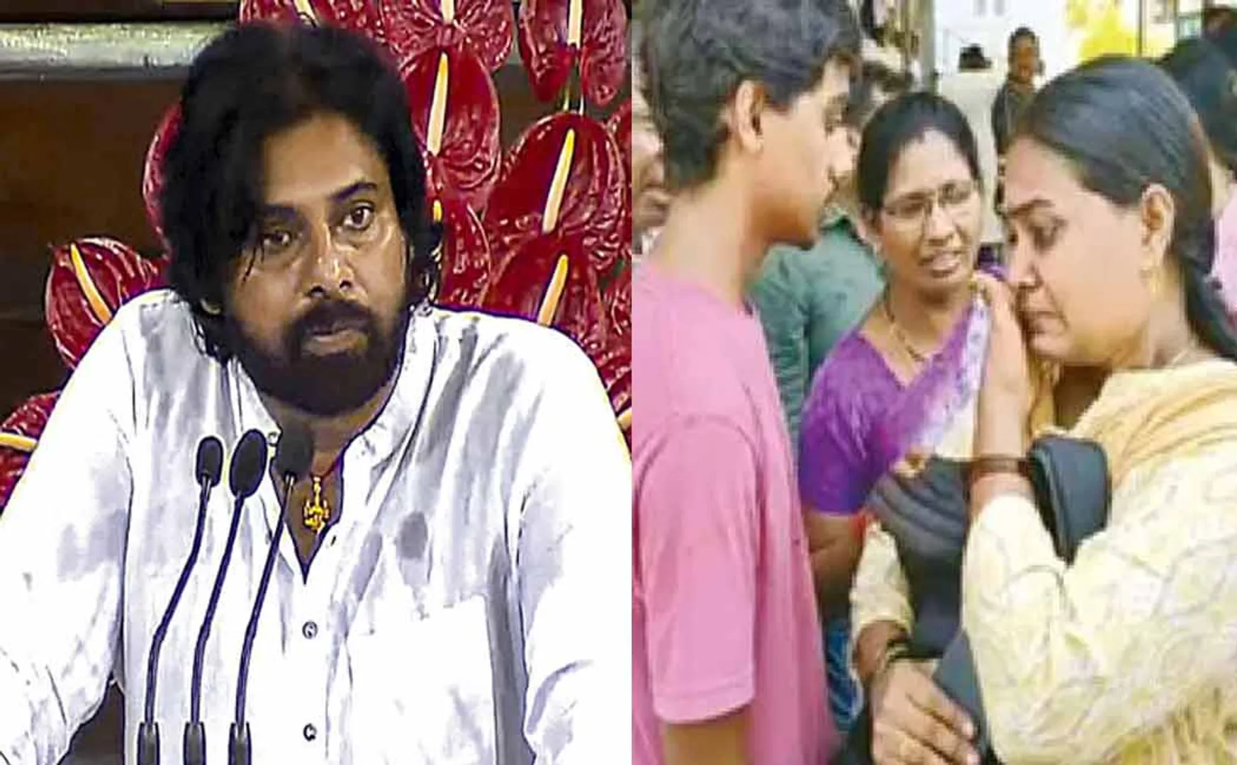 Students missed JEE exam due to Andhra pradesh Deputy Chief Minister's vehicles